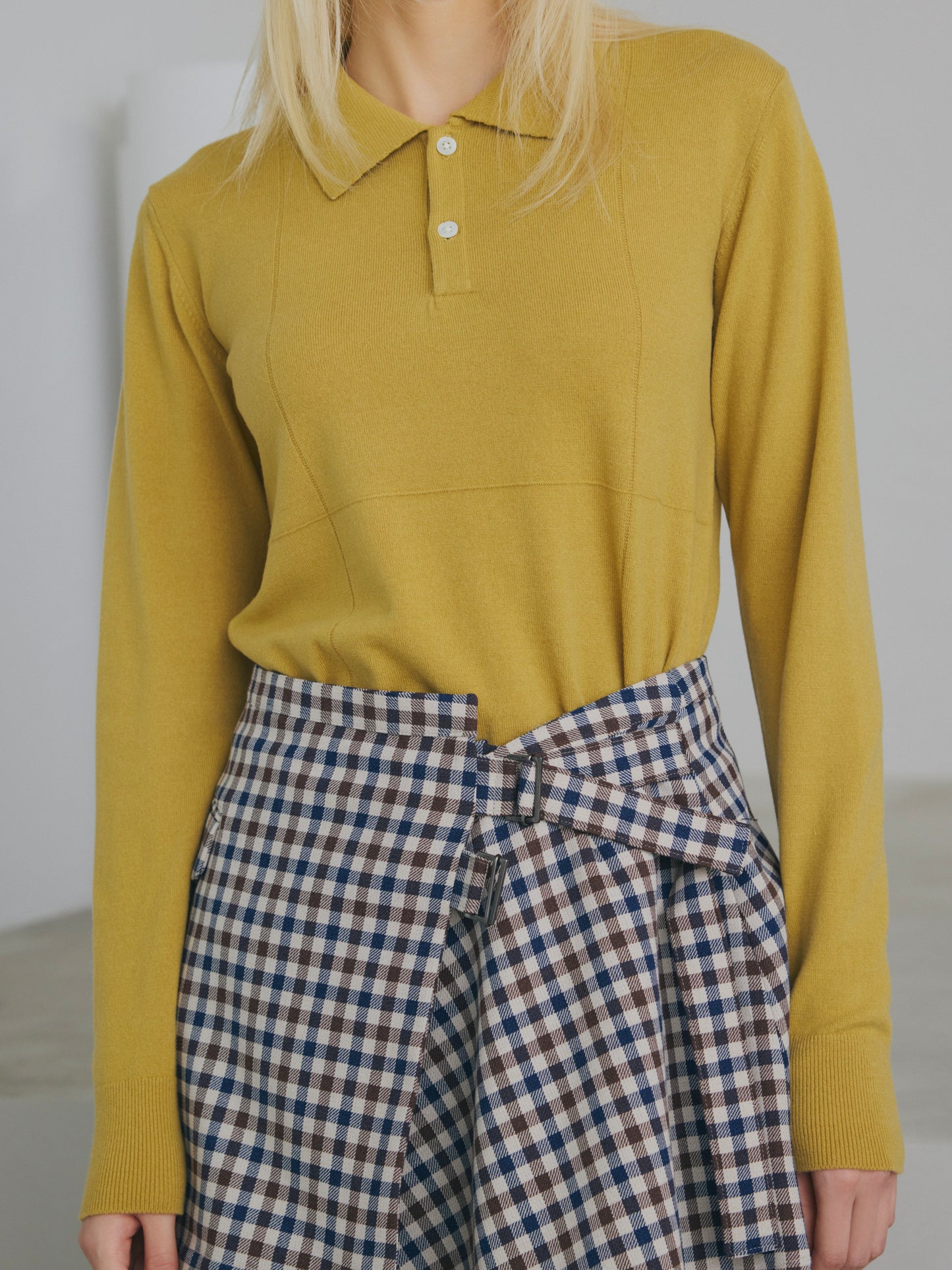 MINI TOOL SKIRT/ CHECK