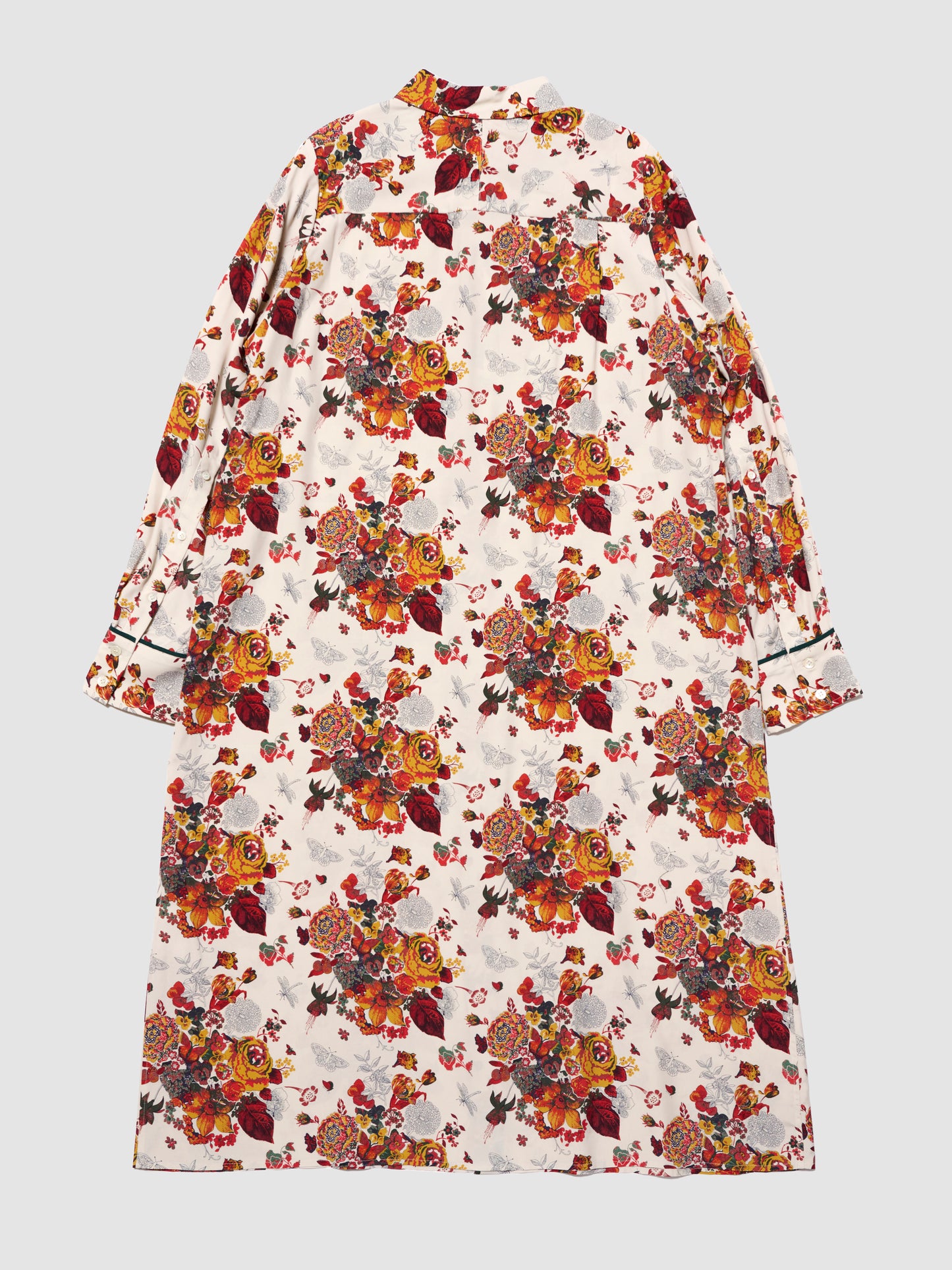 MUSE SHIRT DRESS/ WHITE FLORAL