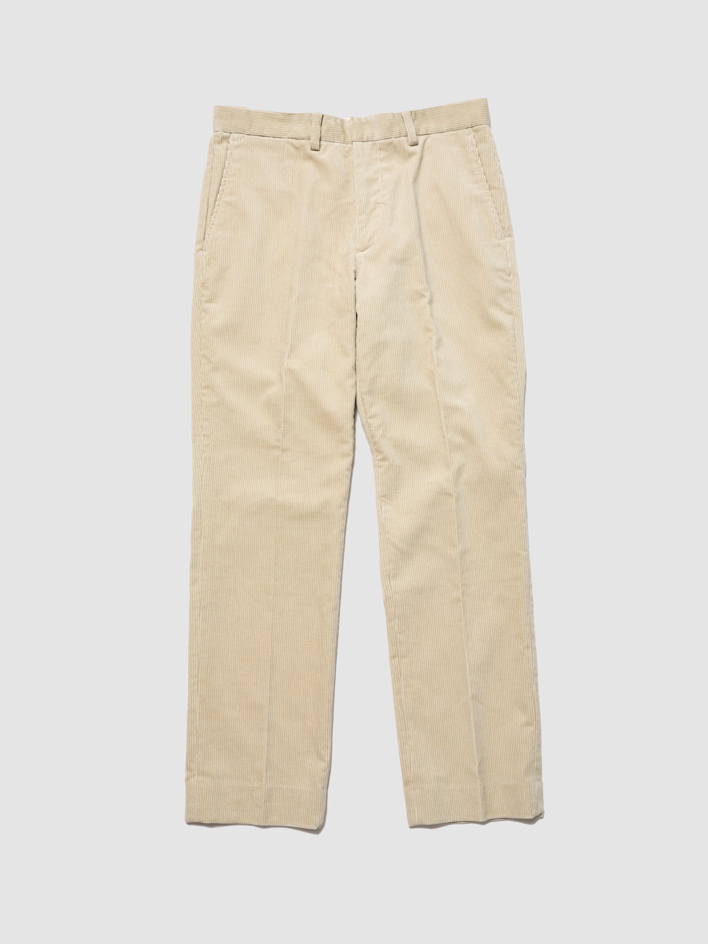 SUIT TROUSER/ CREAM CORDUROY