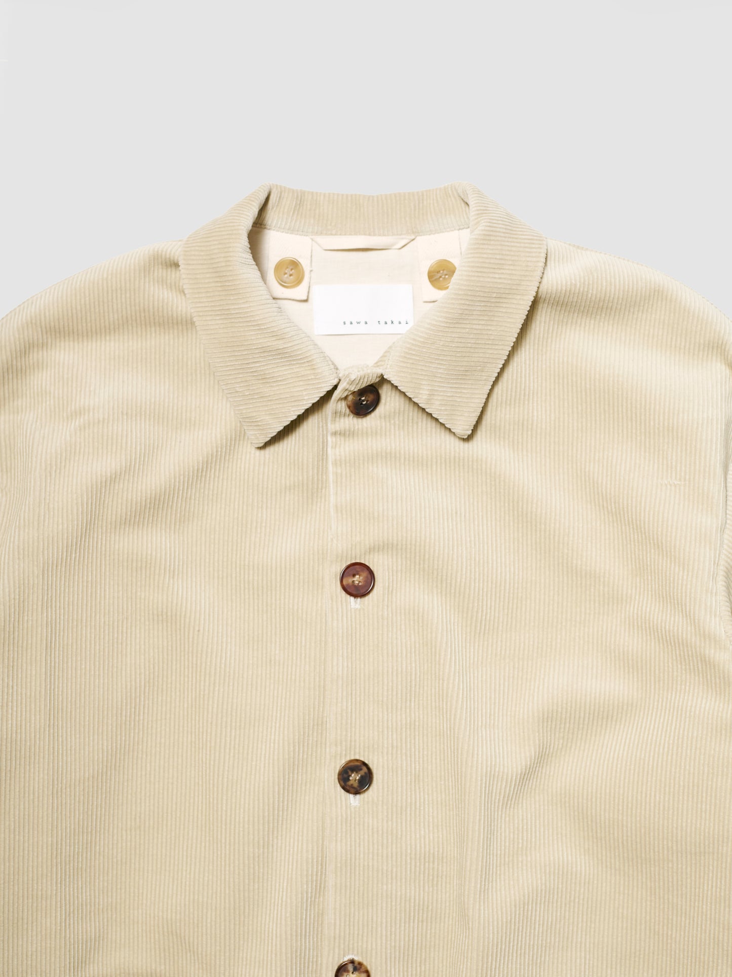 MUSE JACKET/ CREAM CORDUROY