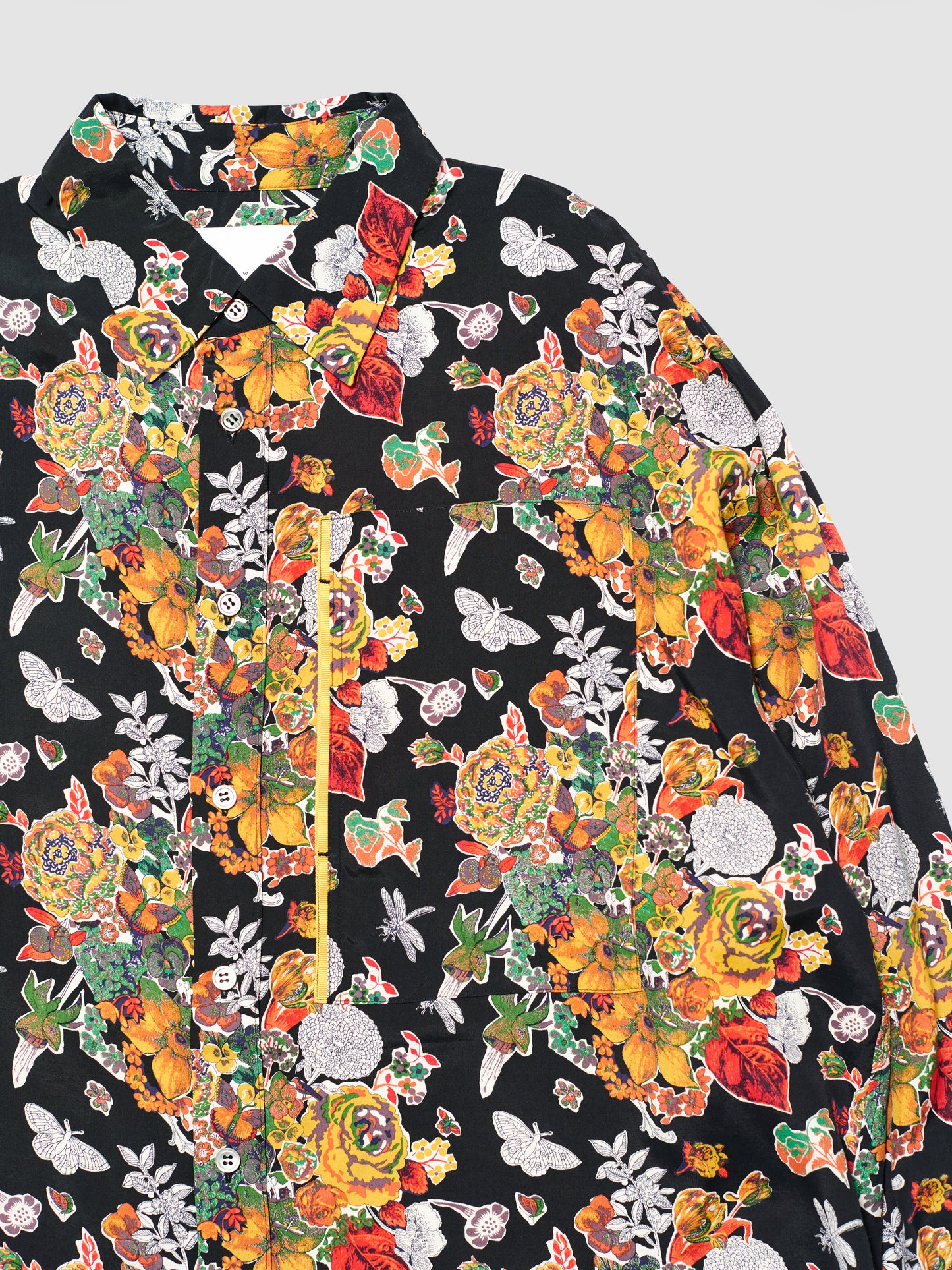 MUSE SHIRT/ BLACK FLORAL