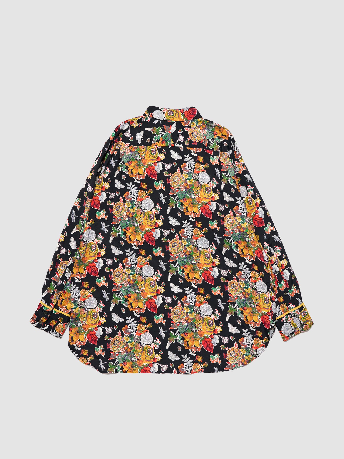 MUSE SHIRT/ BLACK FLORAL