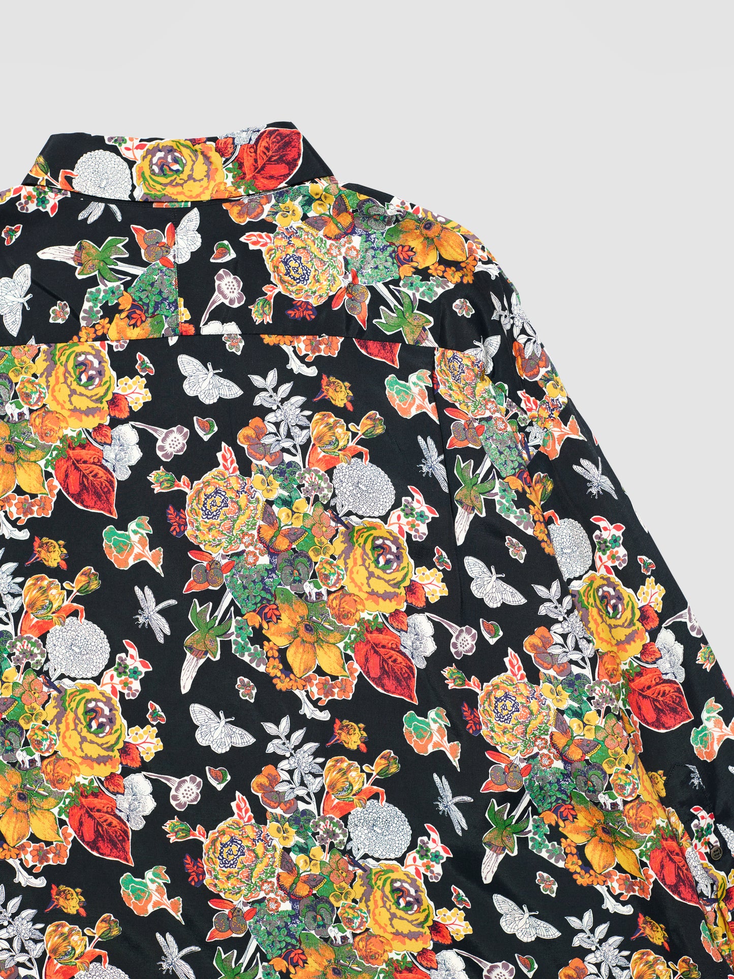 MUSE SHIRT/ BLACK FLORAL
