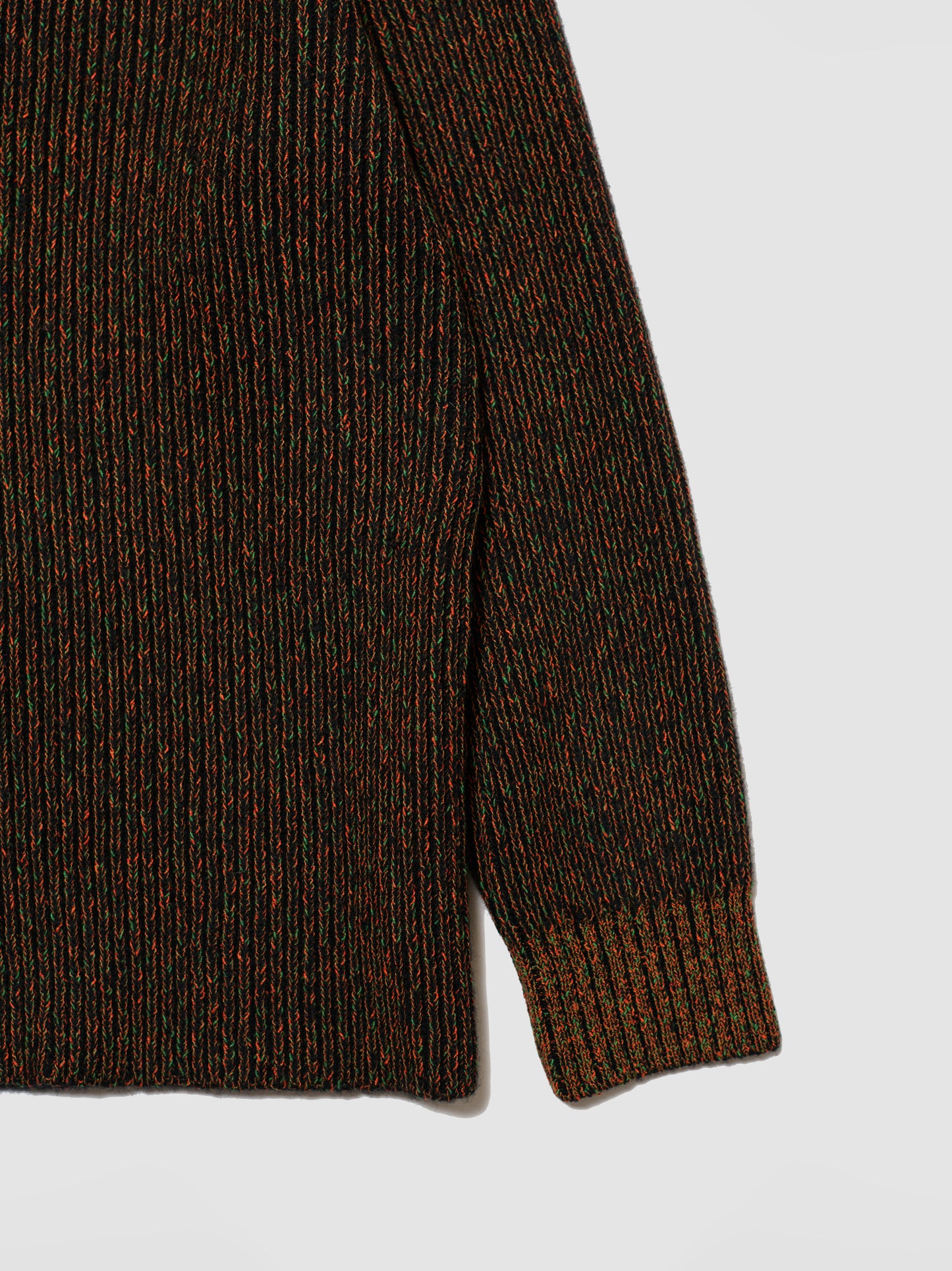BASS POLO SWEATER/ MULTI BLACK