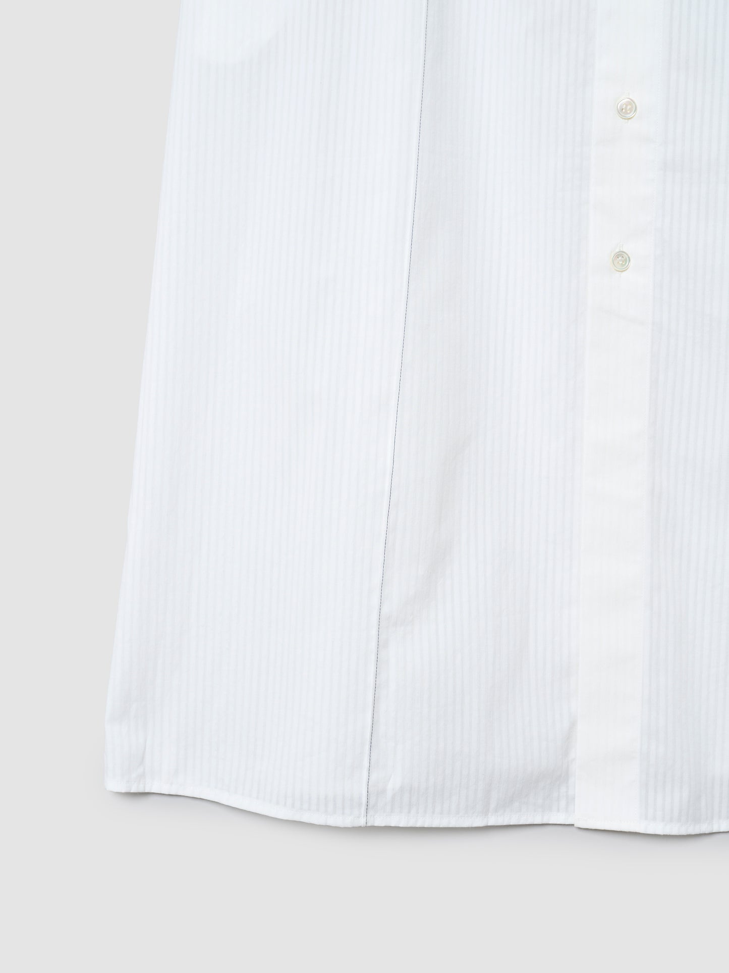 TRAVEL SHIRT DRESS/ WHITE STRIPE