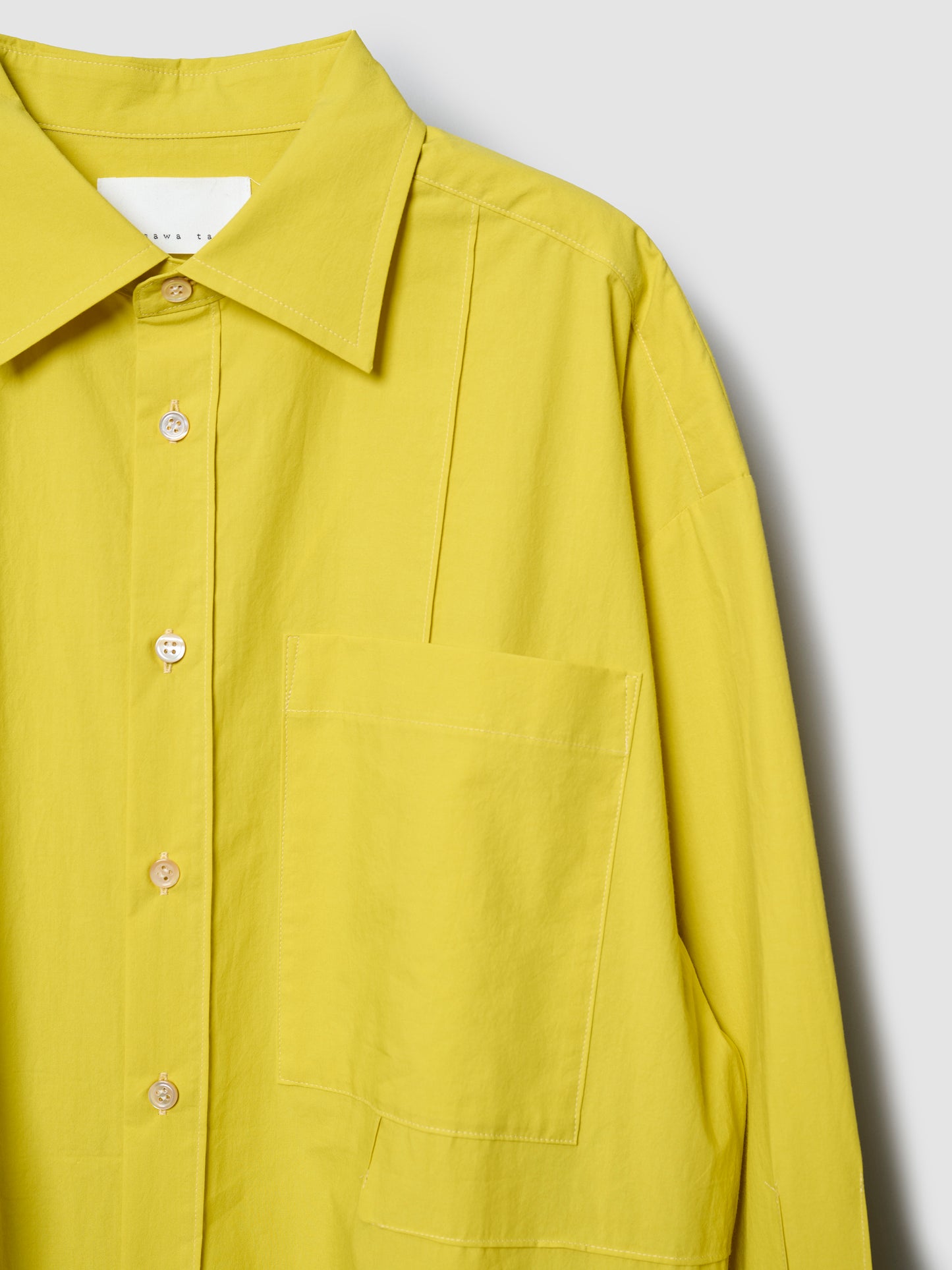 TRAVEL SHIRT/ YELLOW