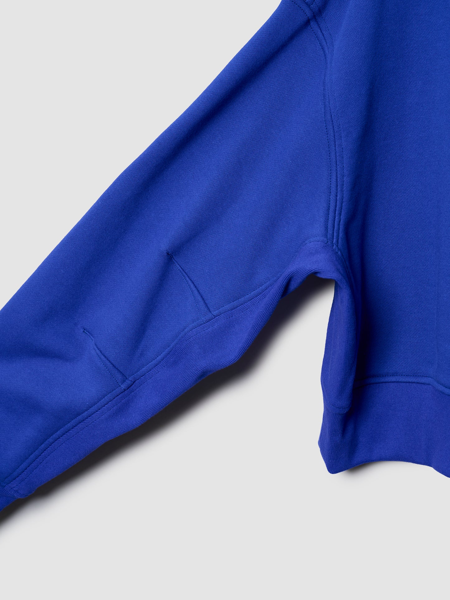 CROPPED SWEAT JACKET/ ROYAL