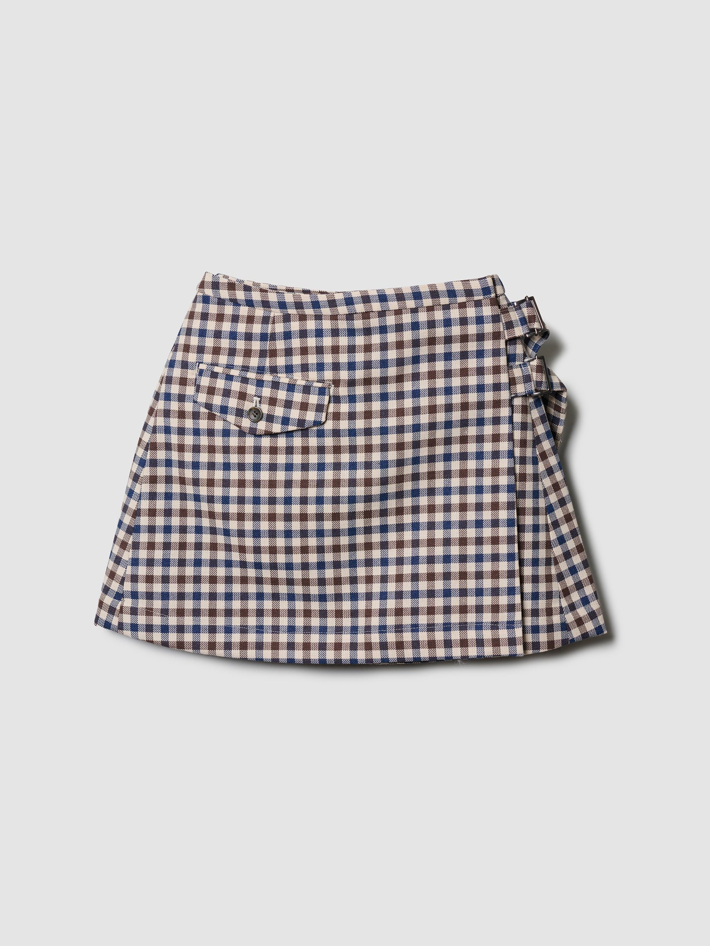 MINI TOOL SKIRT/ CHECK