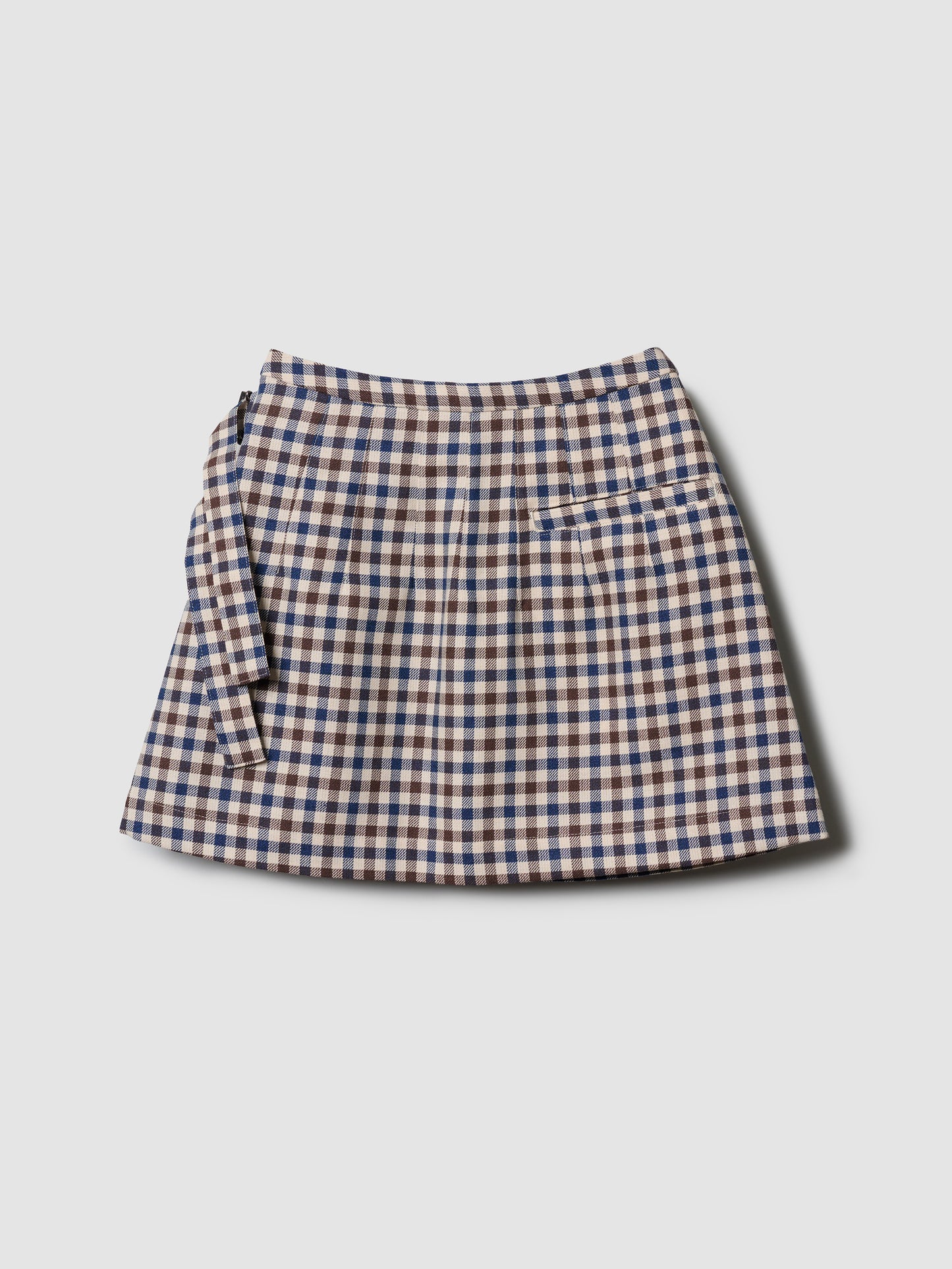 MINI TOOL SKIRT/ CHECK