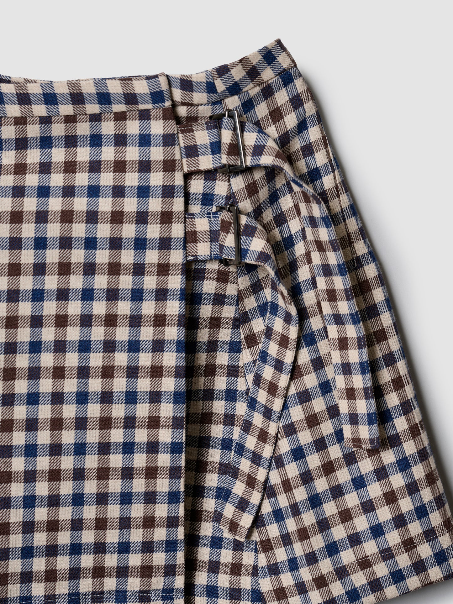 MINI TOOL SKIRT/ CHECK