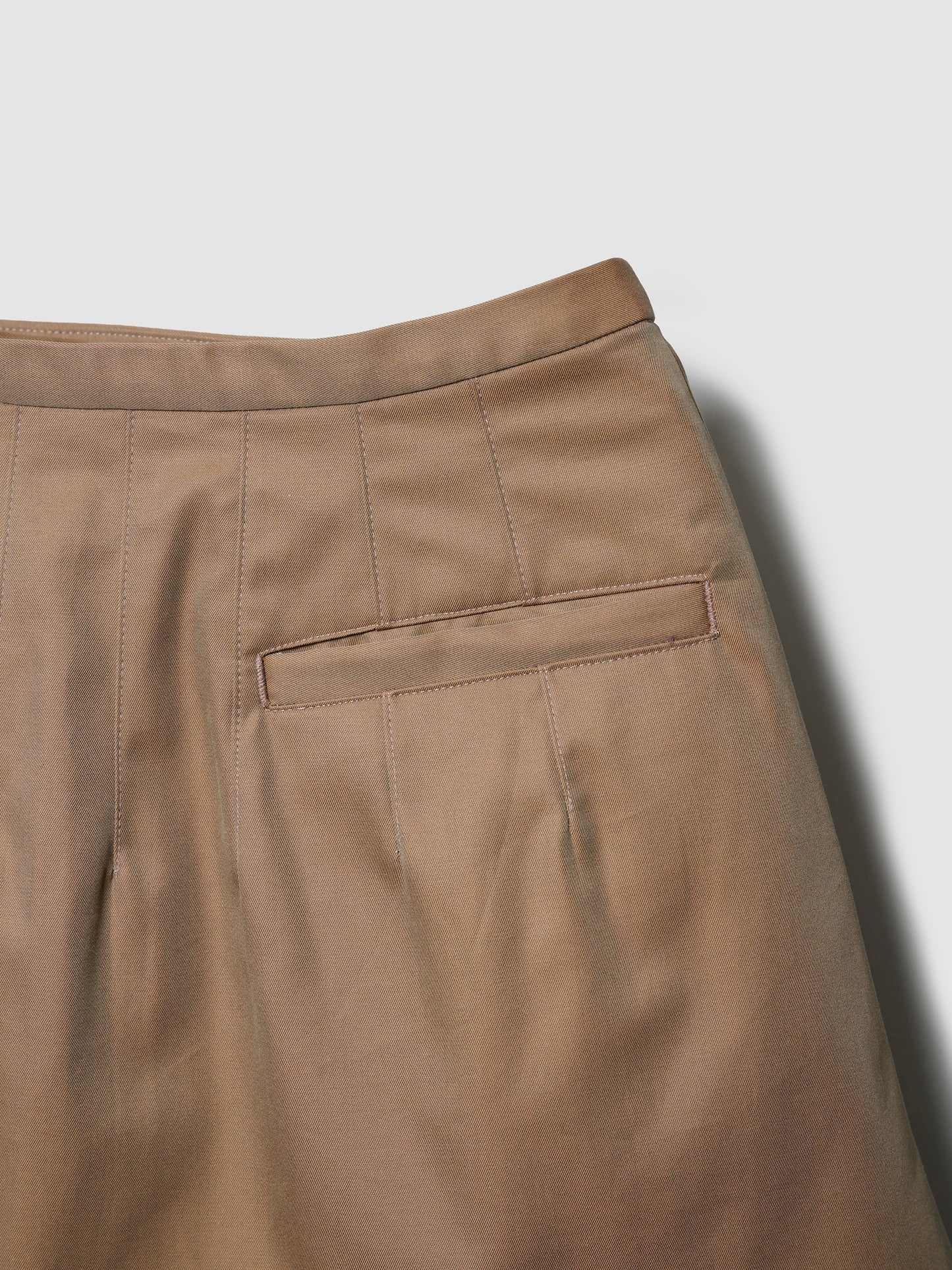 MINI TOOL SKIRT/ BEIGE