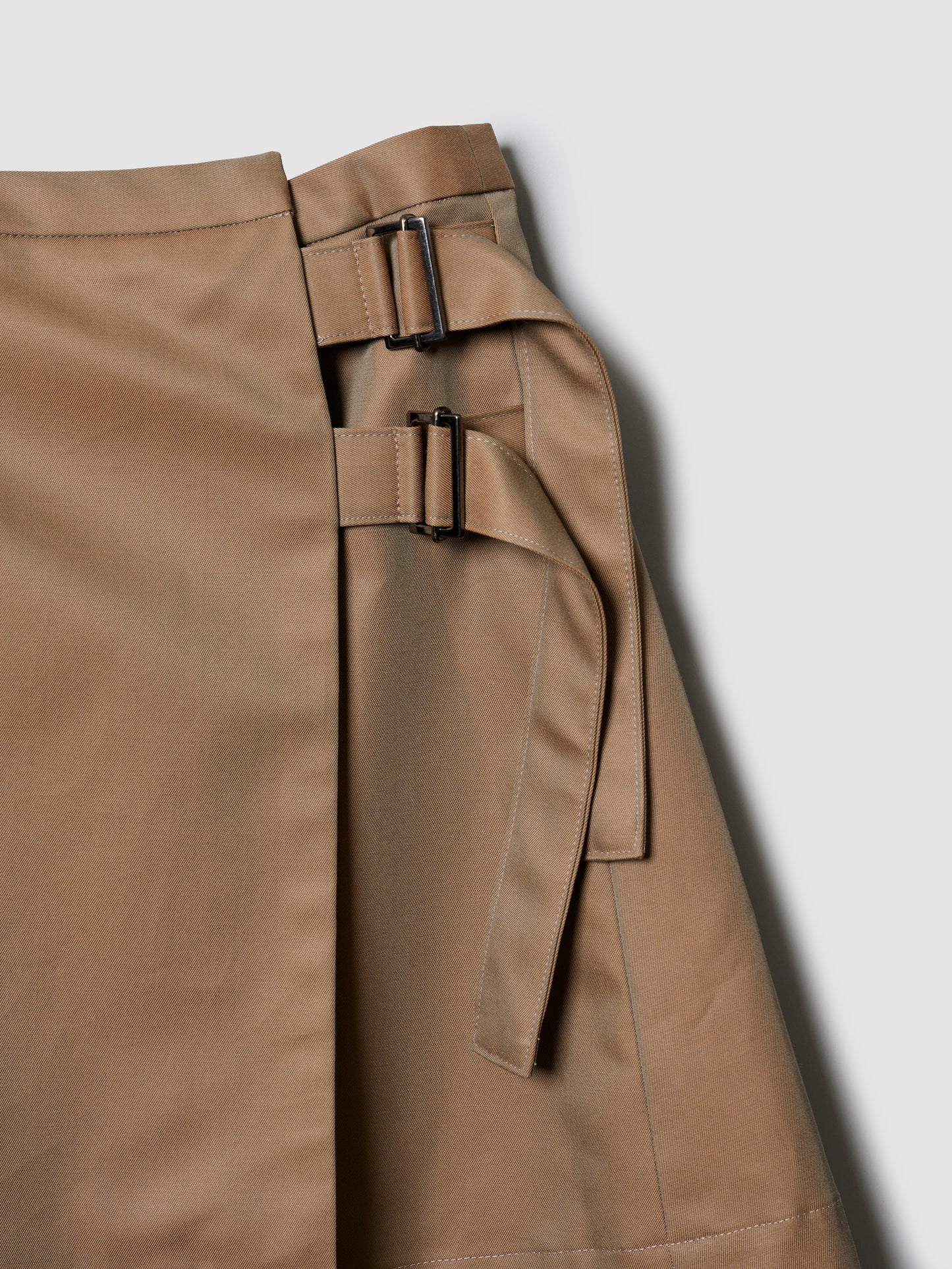 MINI TOOL SKIRT/ BEIGE