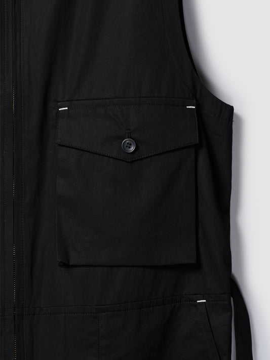 UTILITY JUMPSUIT/ BLACK