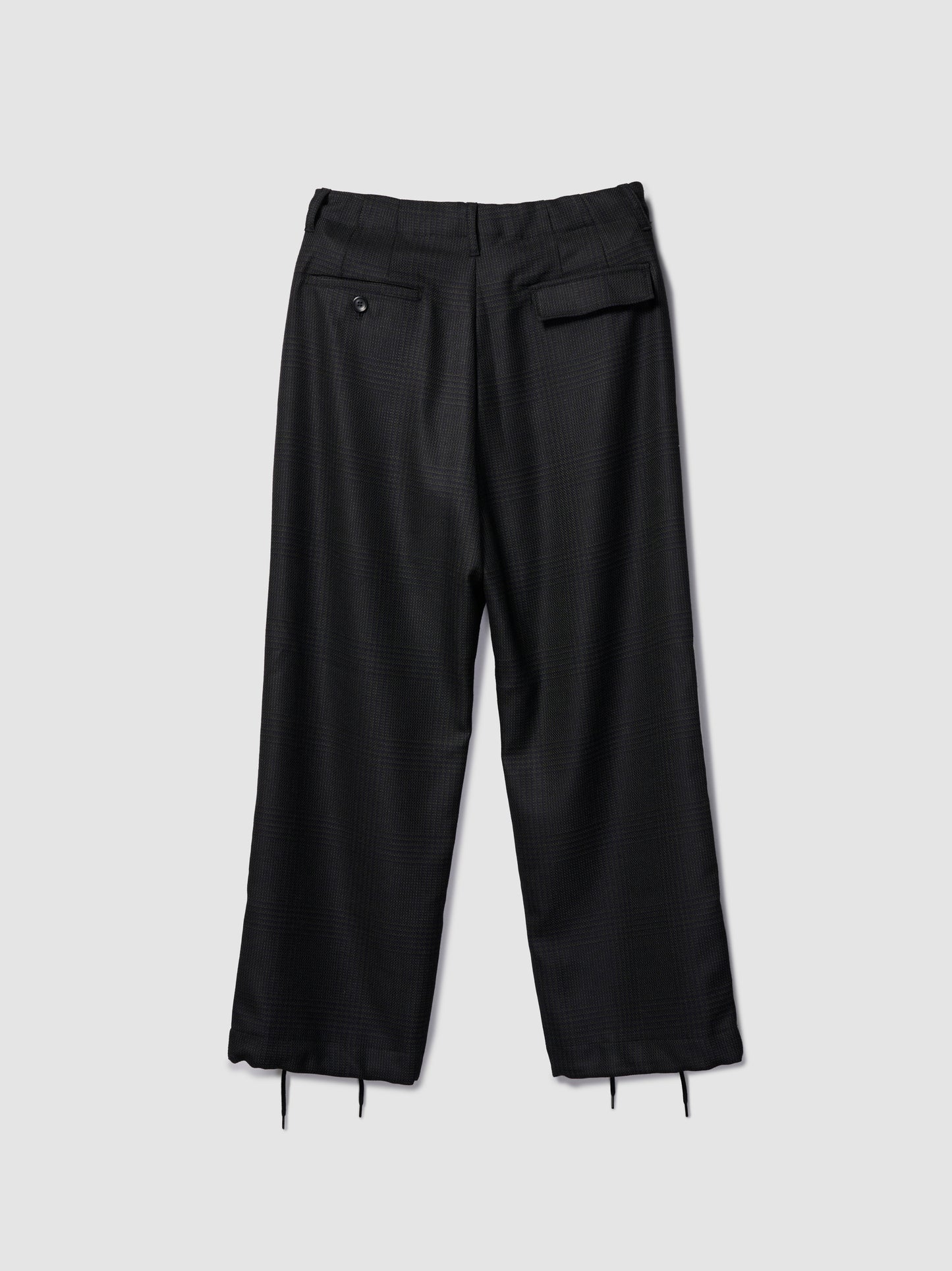 UTILITY PANTS/ NAVY GREEN CHECK
