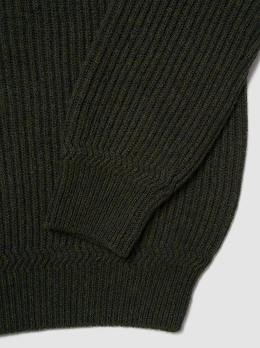 VW CLASSIC RAGLAN/ DK. MOSS