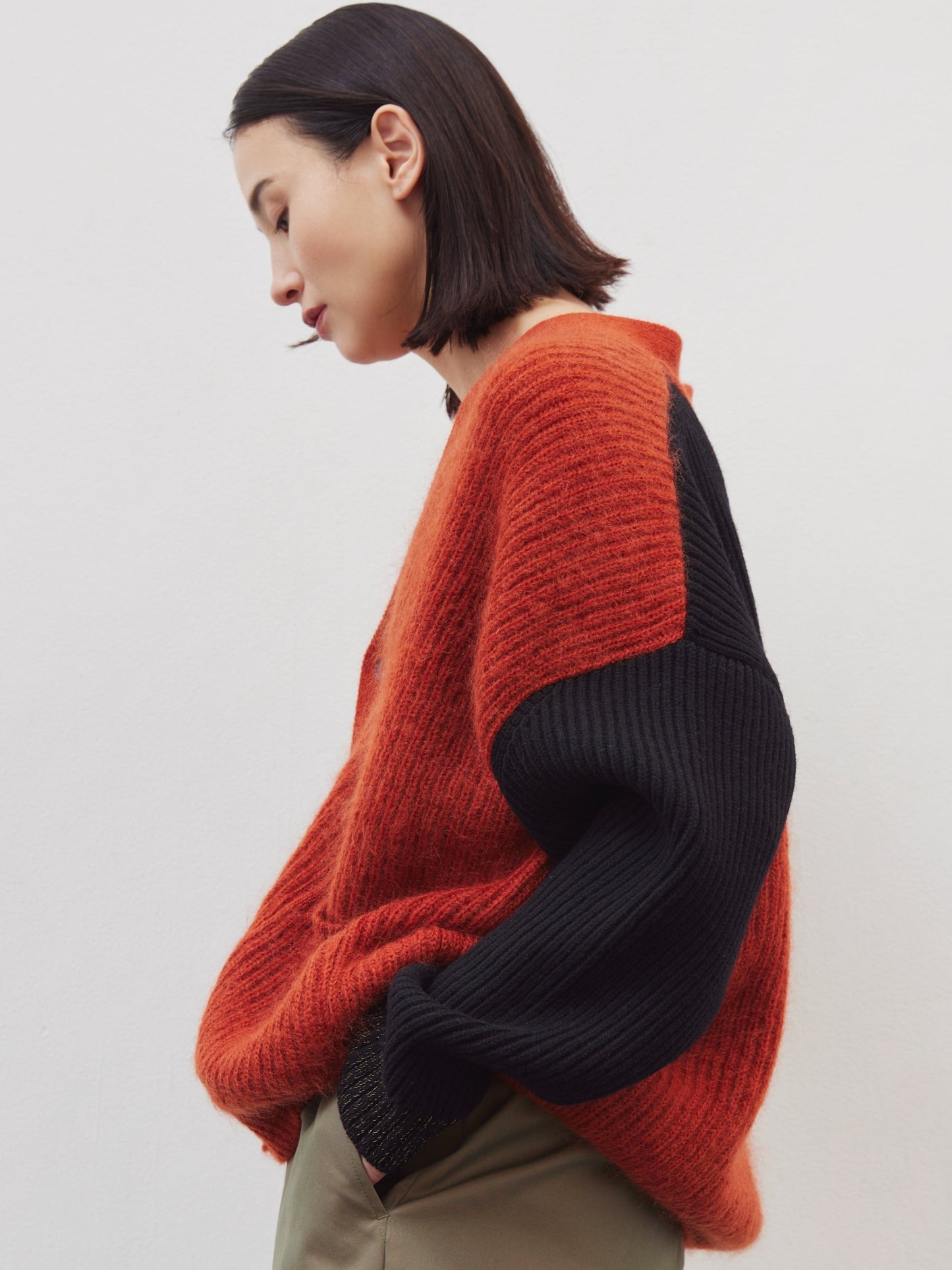 LAND CARDIGAN/ ORANGE