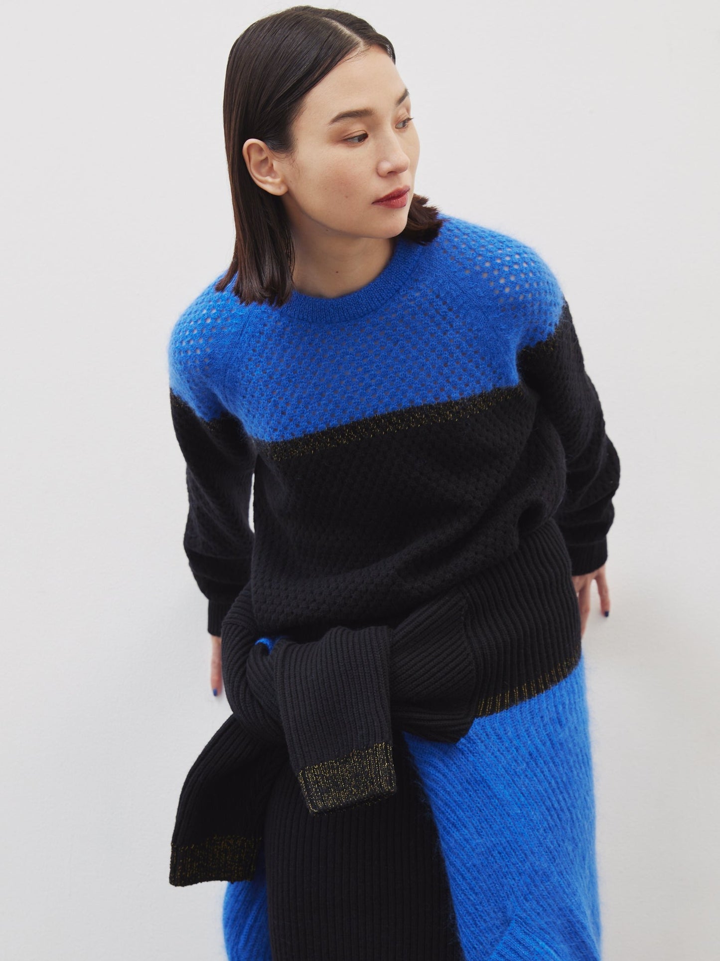 LAND PULLOVER/ BLUE