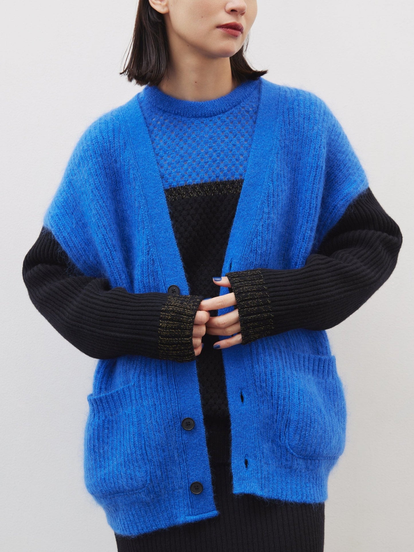 LAND CARDIGAN/ BLUE