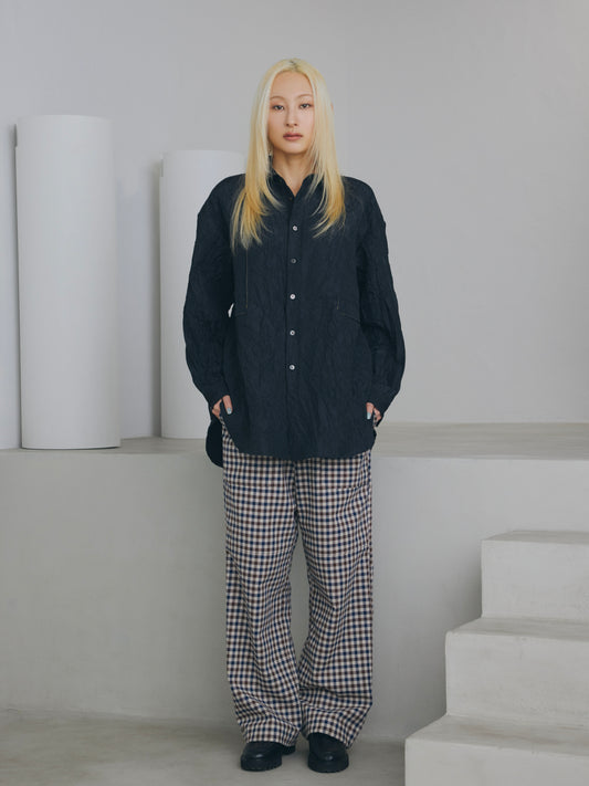 TRAVEL PANTS/ CHECK