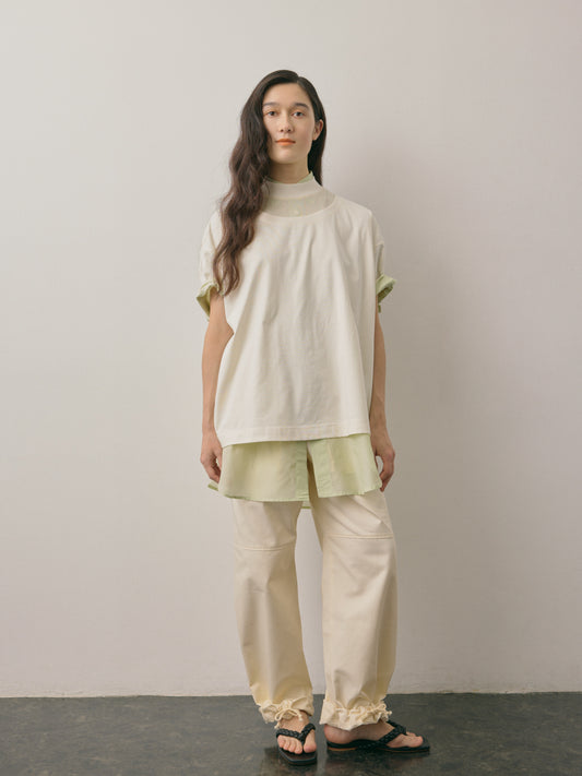 UTILITY PANTS/ CREAM CHINO