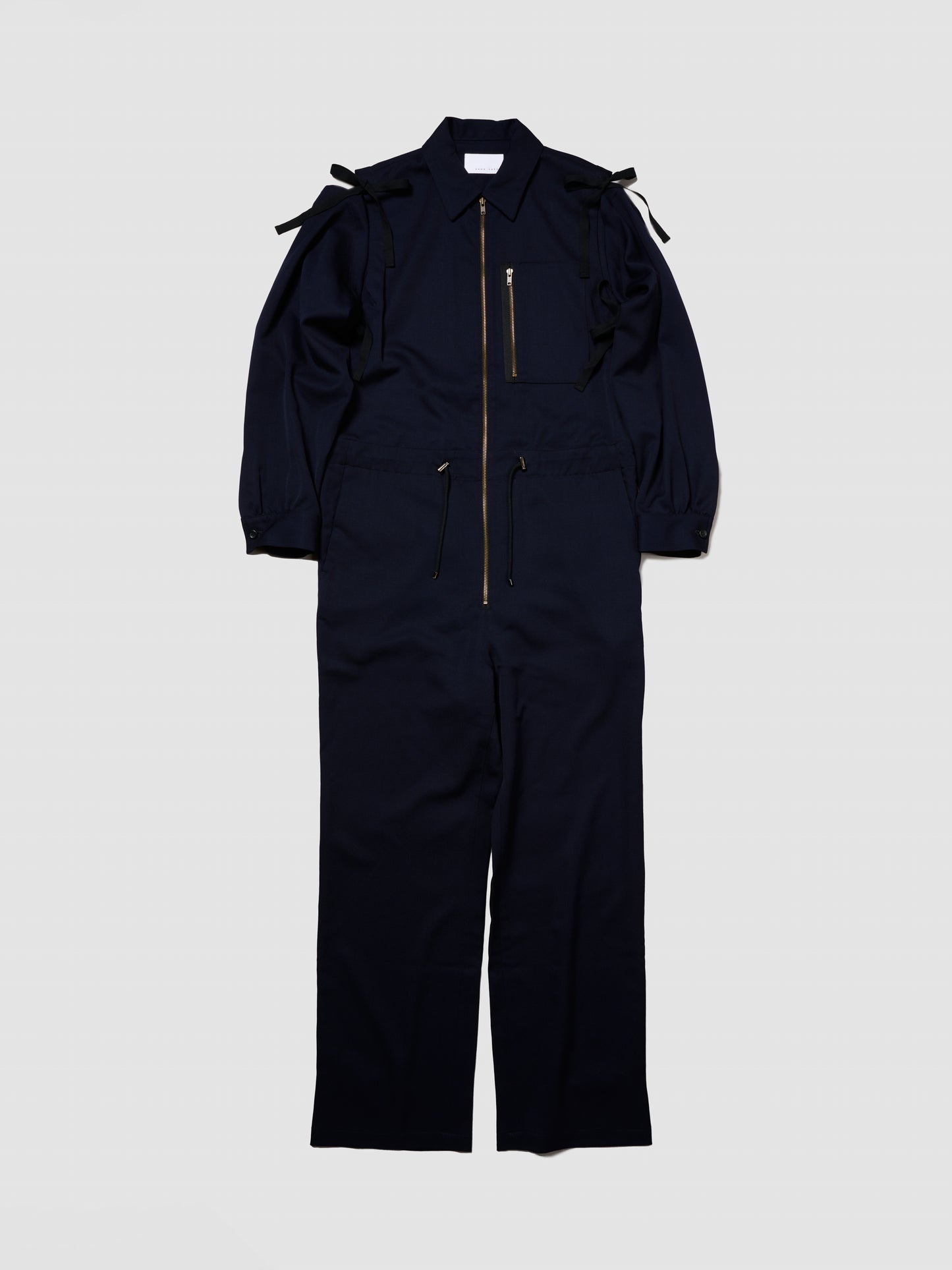 DRAWCORD JUMPSUIT/ NAVY