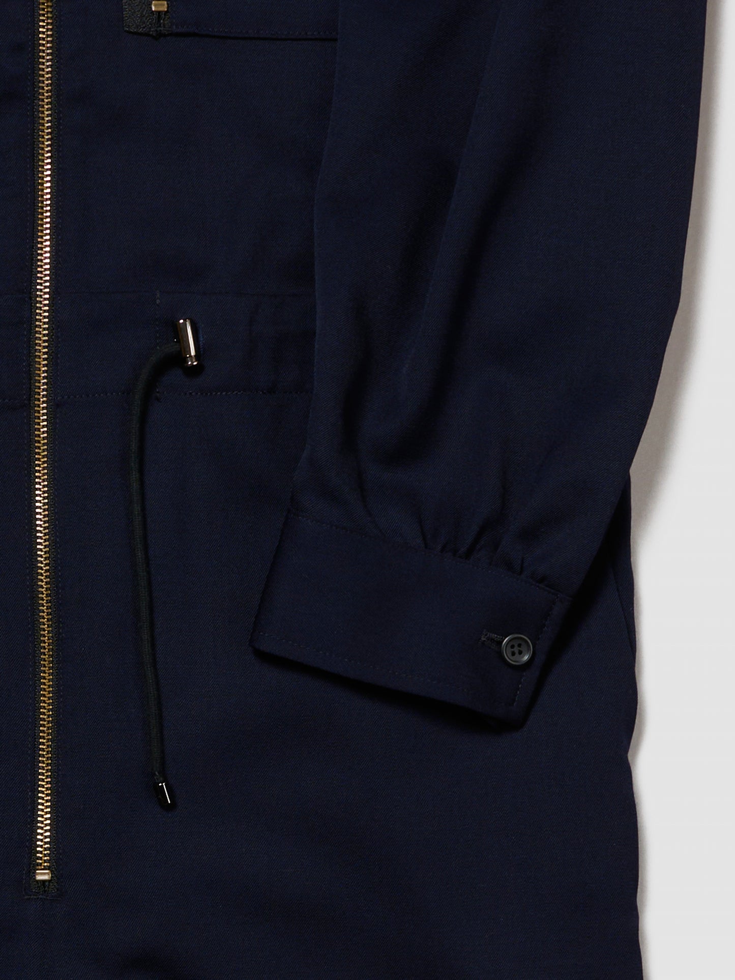 DRAWCORD JUMPSUIT/ NAVY