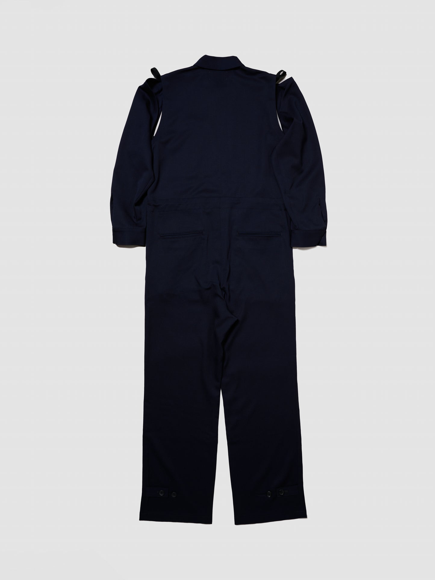 DRAWCORD JUMPSUIT/ NAVY