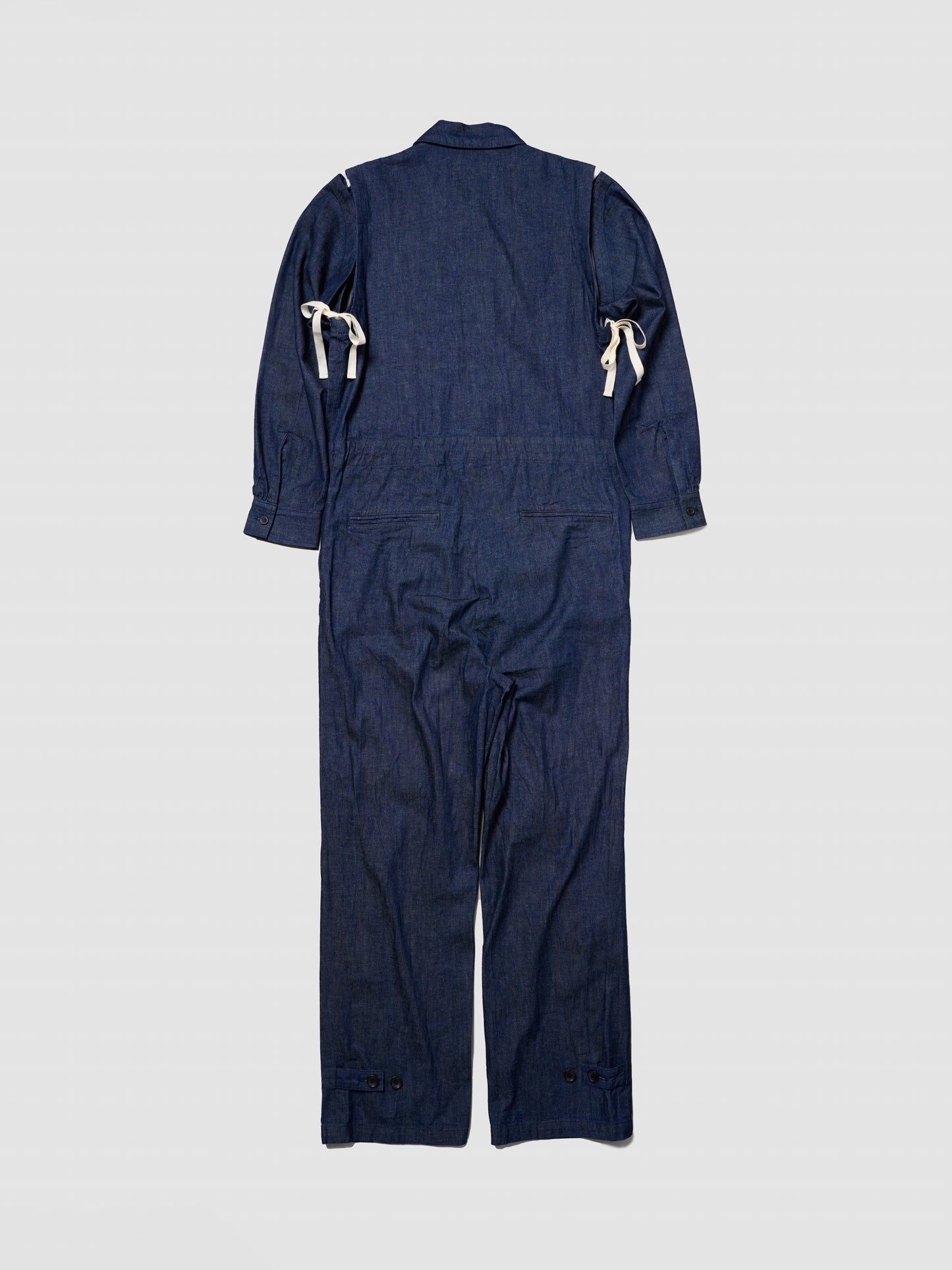 DRAWCORD JUMPSUIT/ DENIM