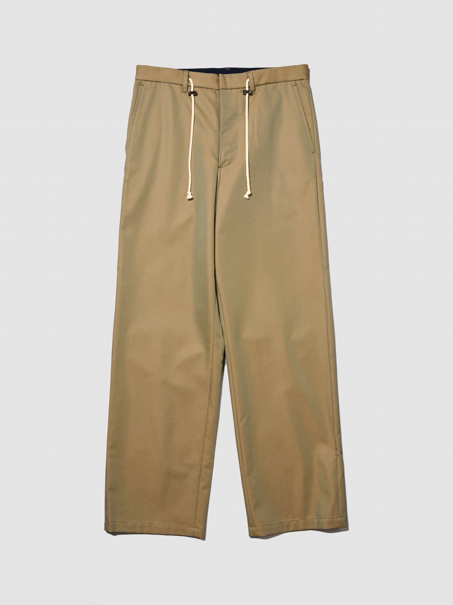 DRAWCORD TROUSER/ KHAKI