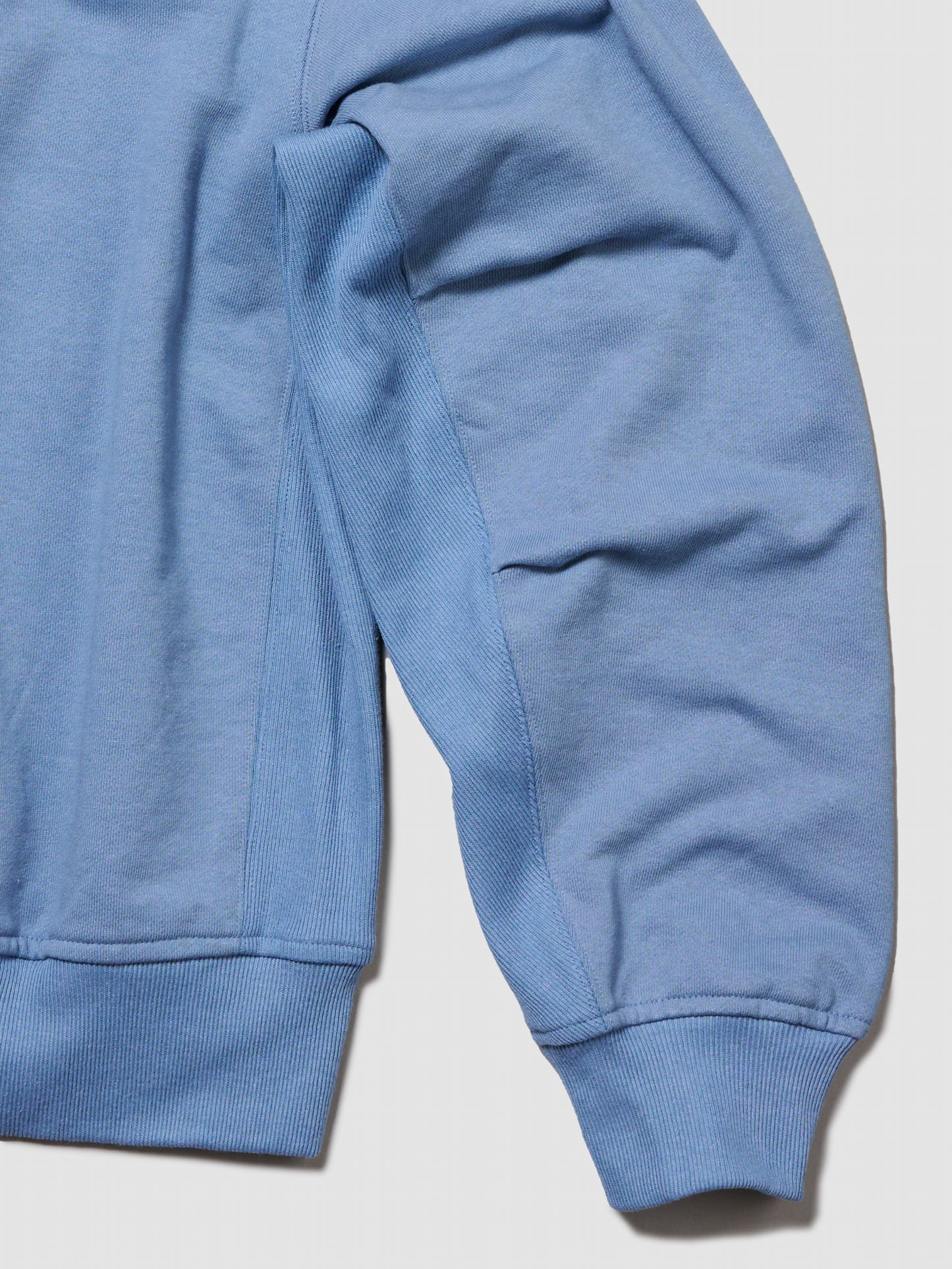 ZIP SWEAT SHIRT/ BLUE