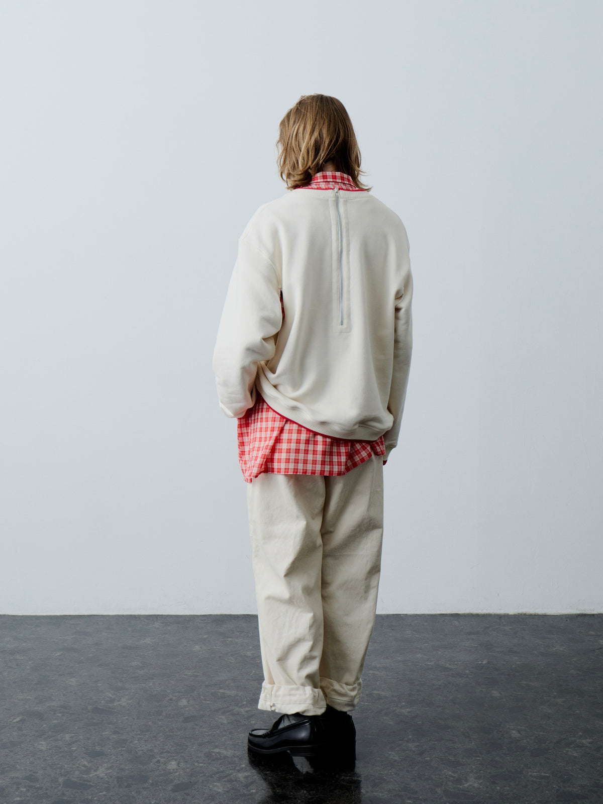 WING SWEAT SHIRT/ IVORY