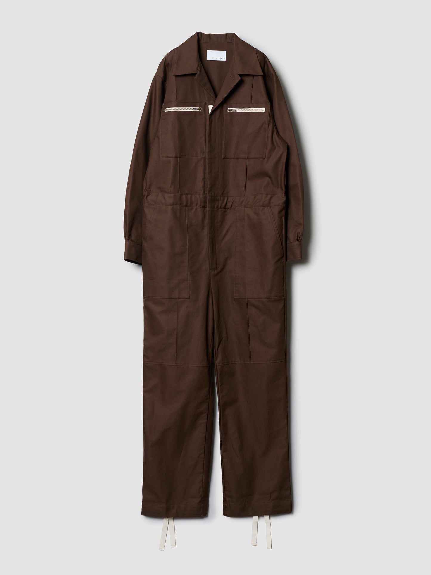 TRAVEL JUMPSUIT/ BROWN