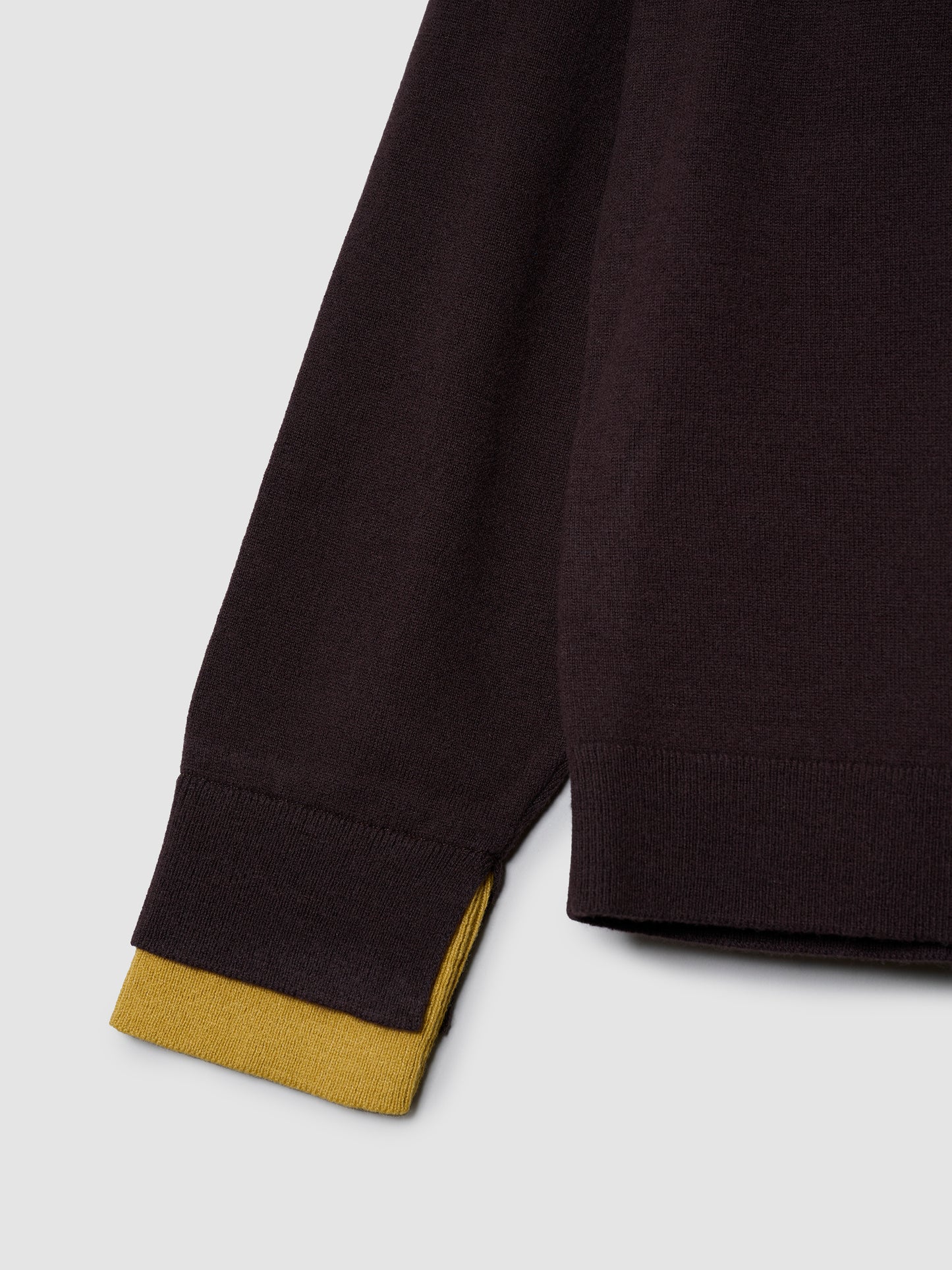 TRAVEL CARDIGAN/ BROWN