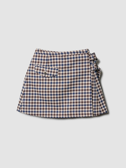 MINI TOOL SKIRT/ CHECK