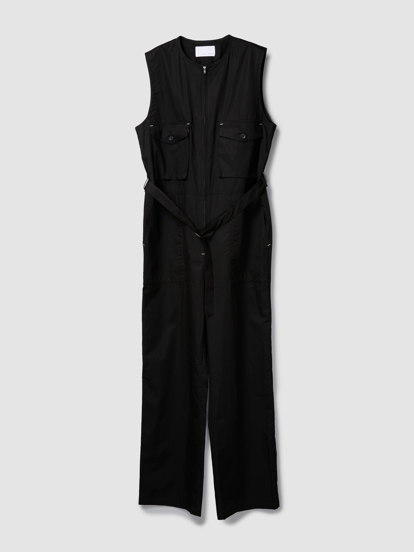 UTILITY JUMPSUIT/ BLACK