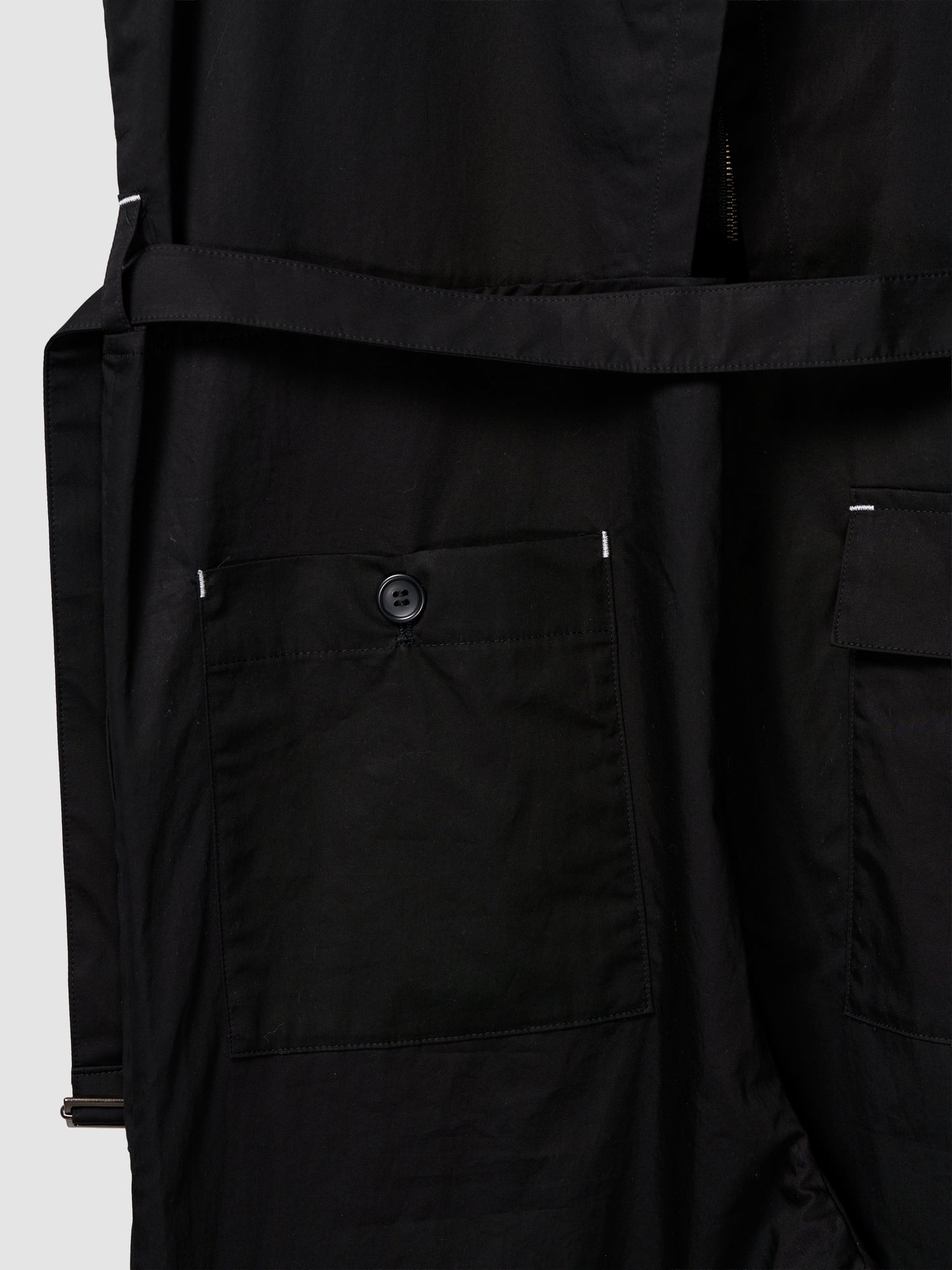 UTILITY JUMPSUIT/ BLACK