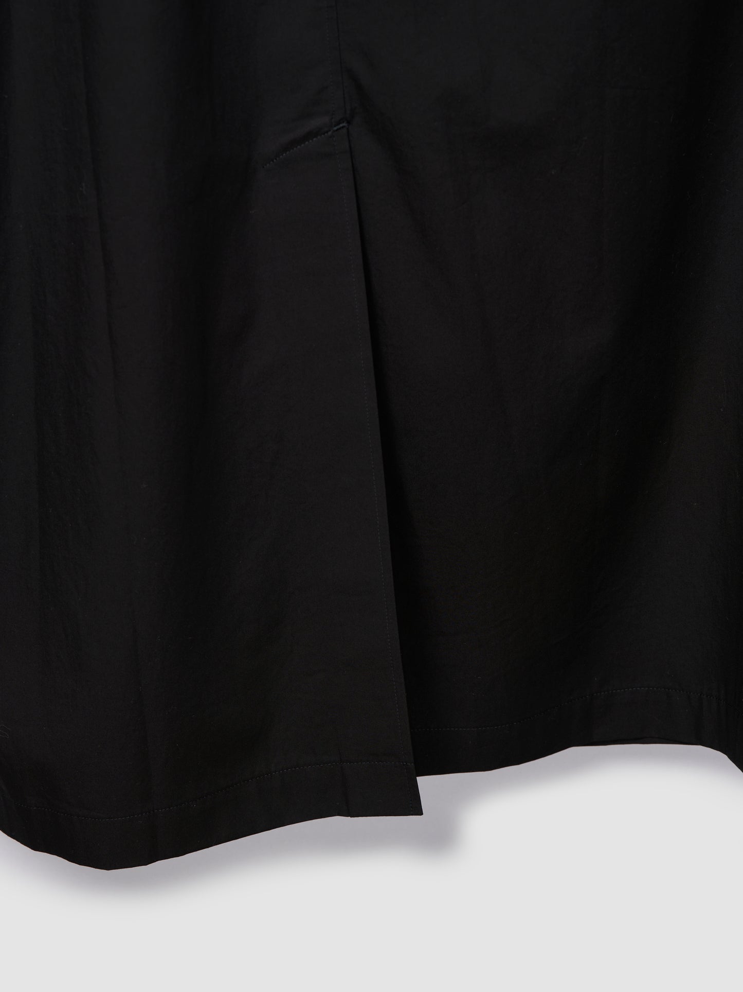 DB SHIRT DRESS/ BLACK