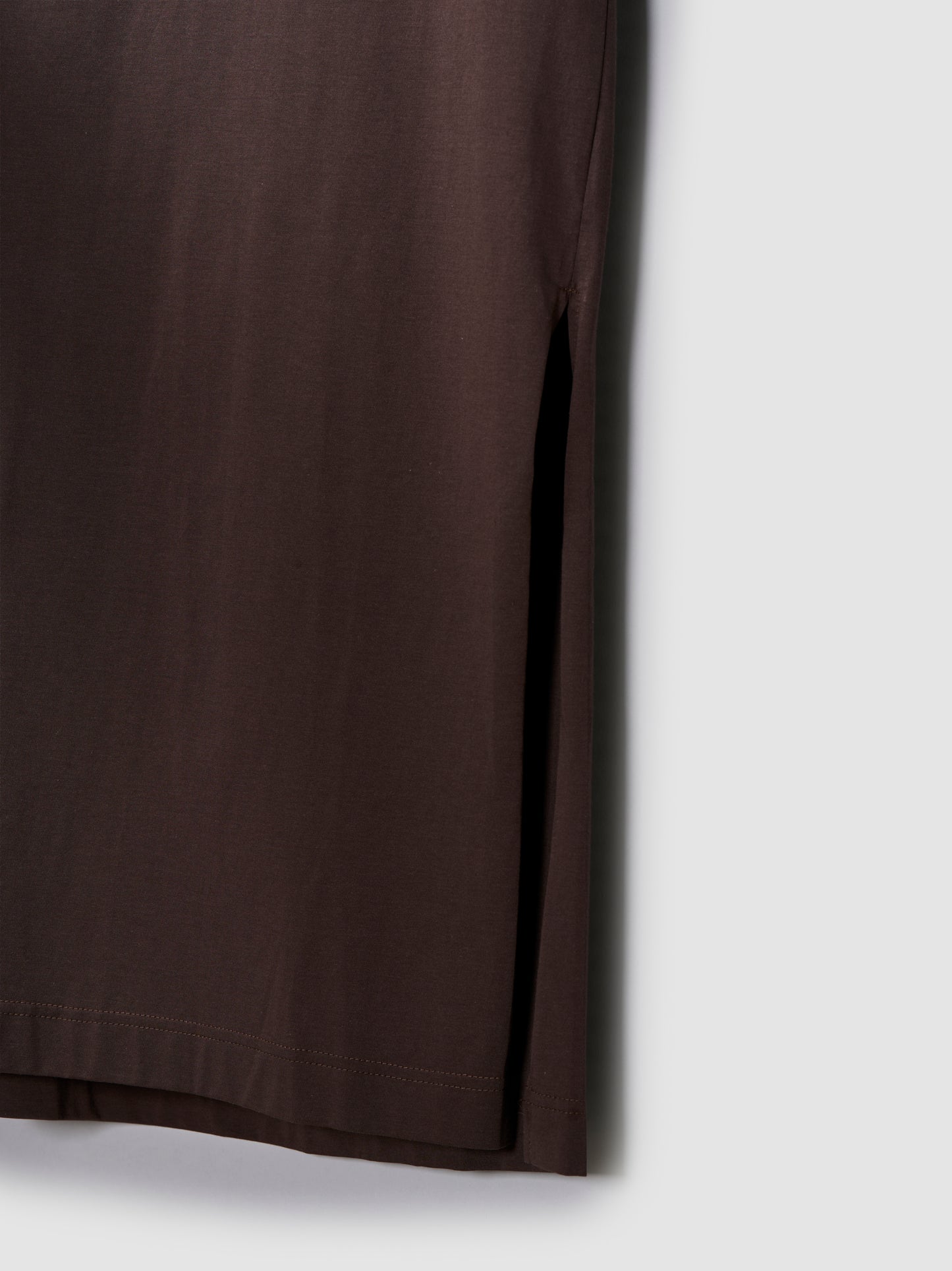 STRAP DRESS/ BROWN