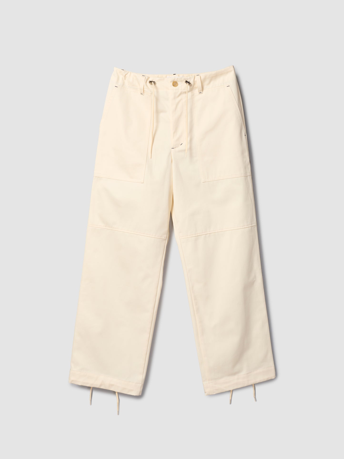 UTILITY PANTS/ CREAM CHINO