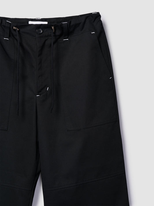 UTILITY PANTS/ BLACK CHINO