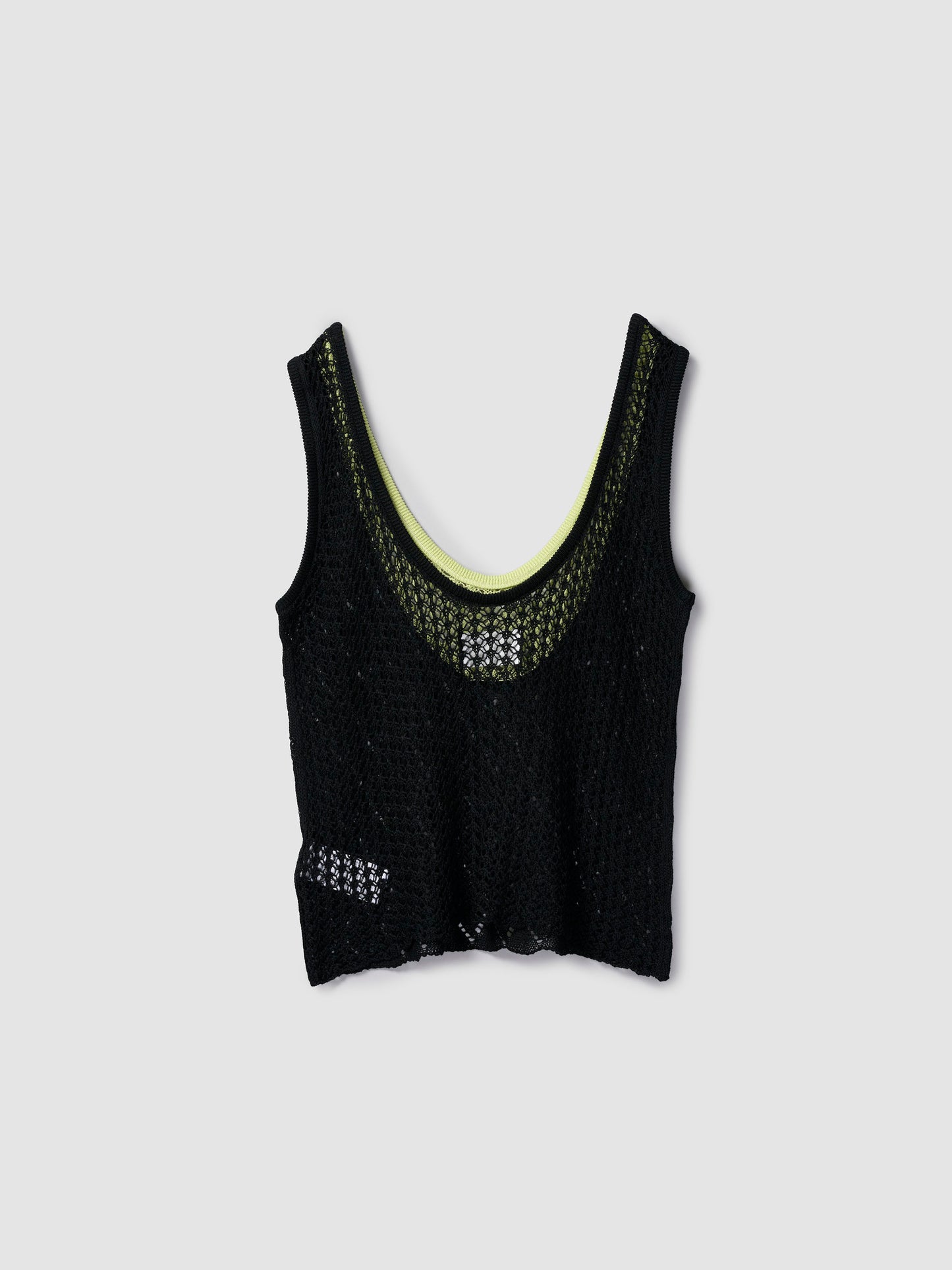 DOUBLE COLLAR TANK/ BLACK