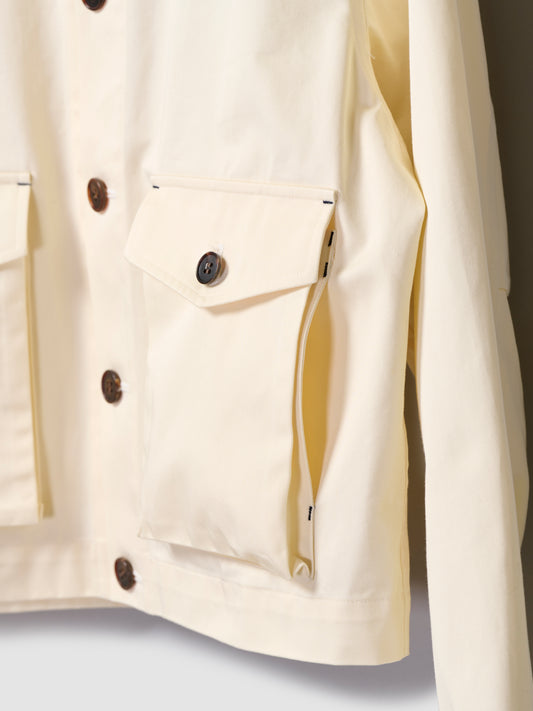 UTILITY JACKET/ CREAM CHINO