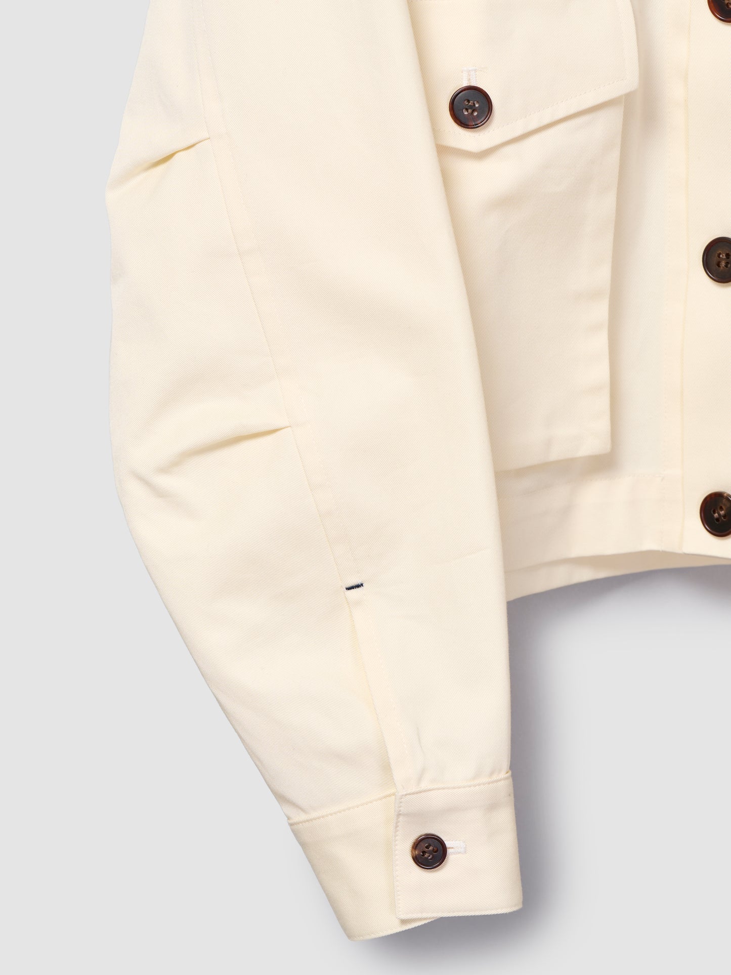 UTILITY JACKET/ CREAM CHINO
