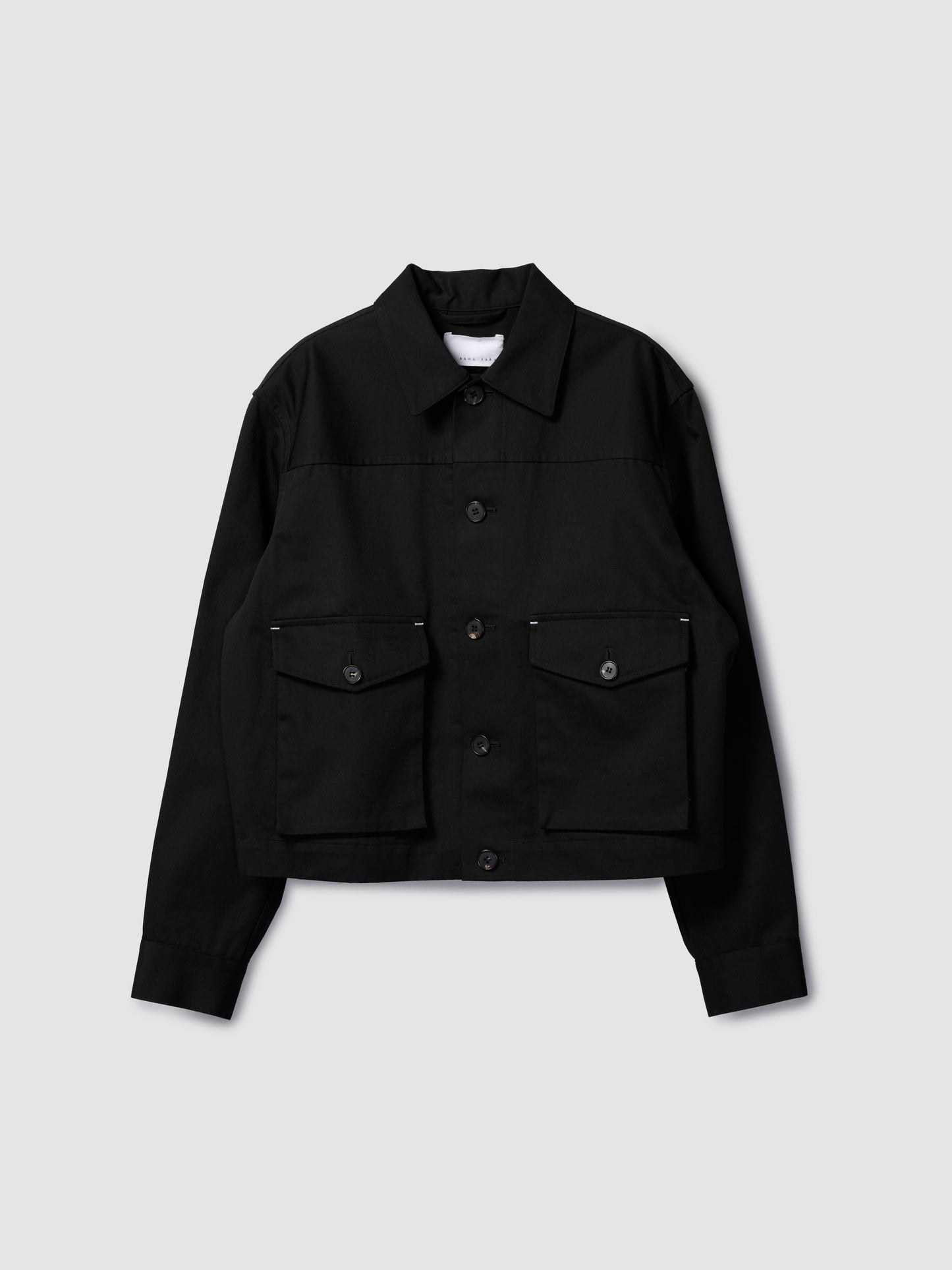 UTILITY JACKET/ BLACK CHINO