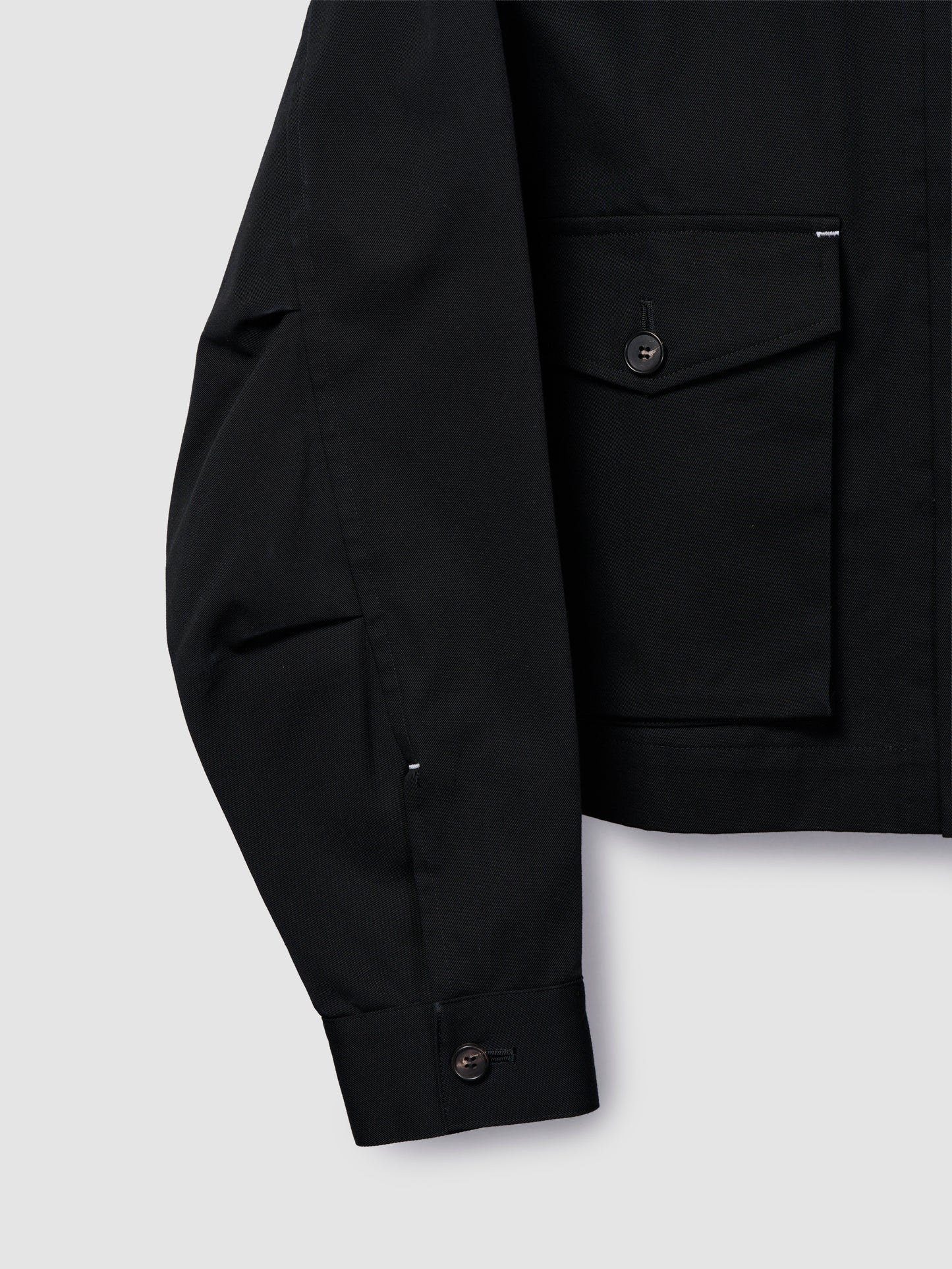UTILITY JACKET/ BLACK CHINO