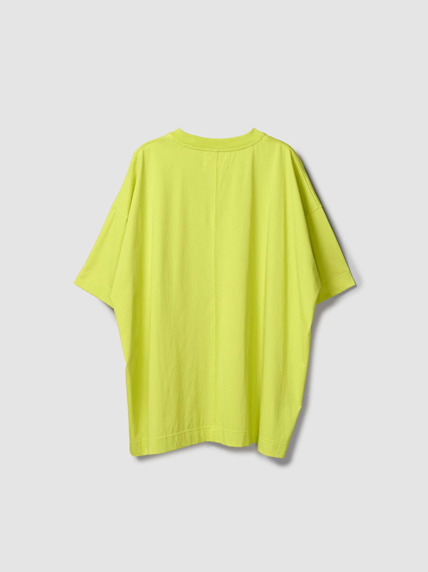 BACK SEAM POCKET TEE/ LIME
