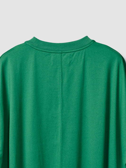 BACK SEAM POCKET TEE/ GREEN
