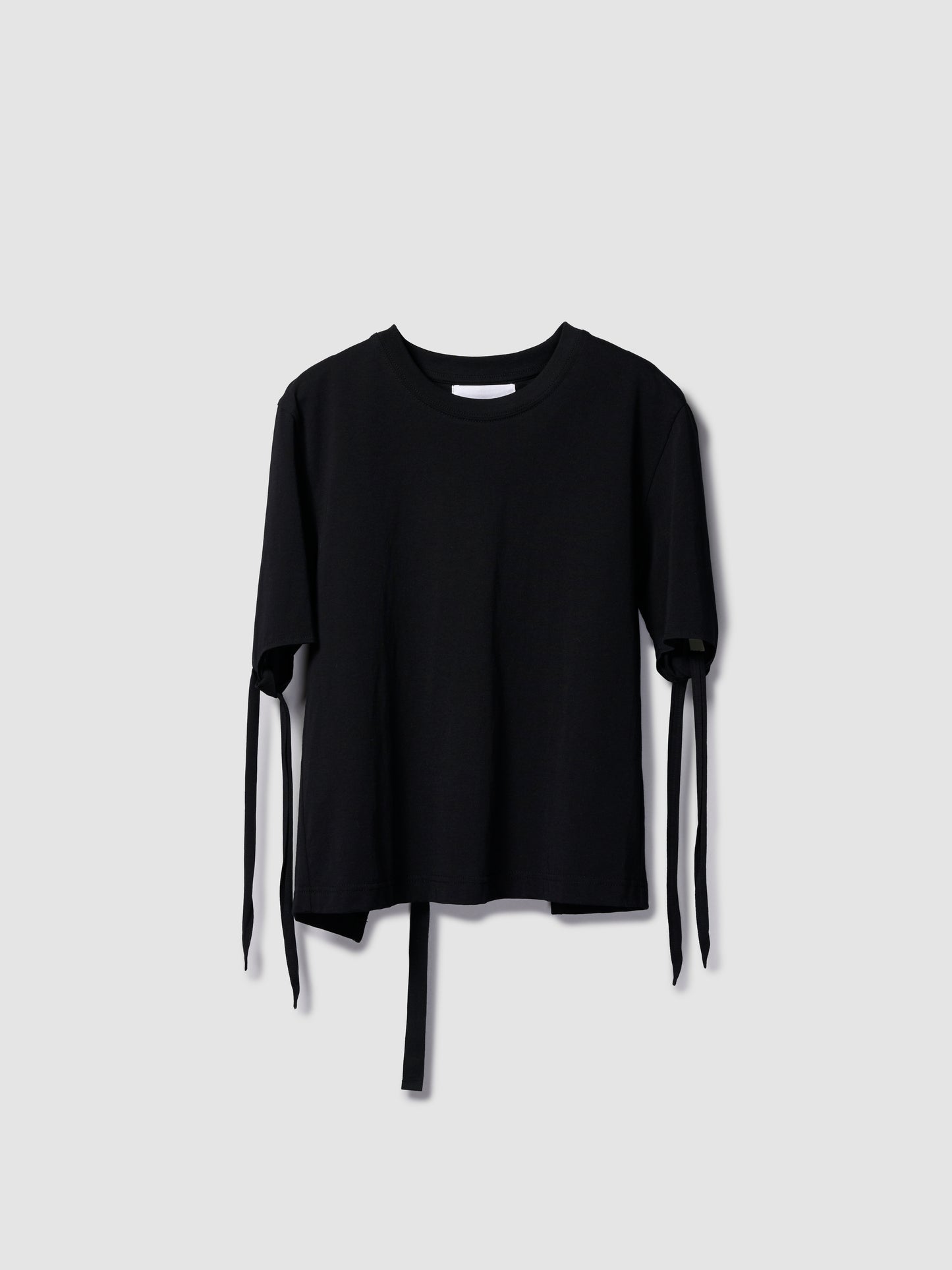 STRAP TEE/ BLACK