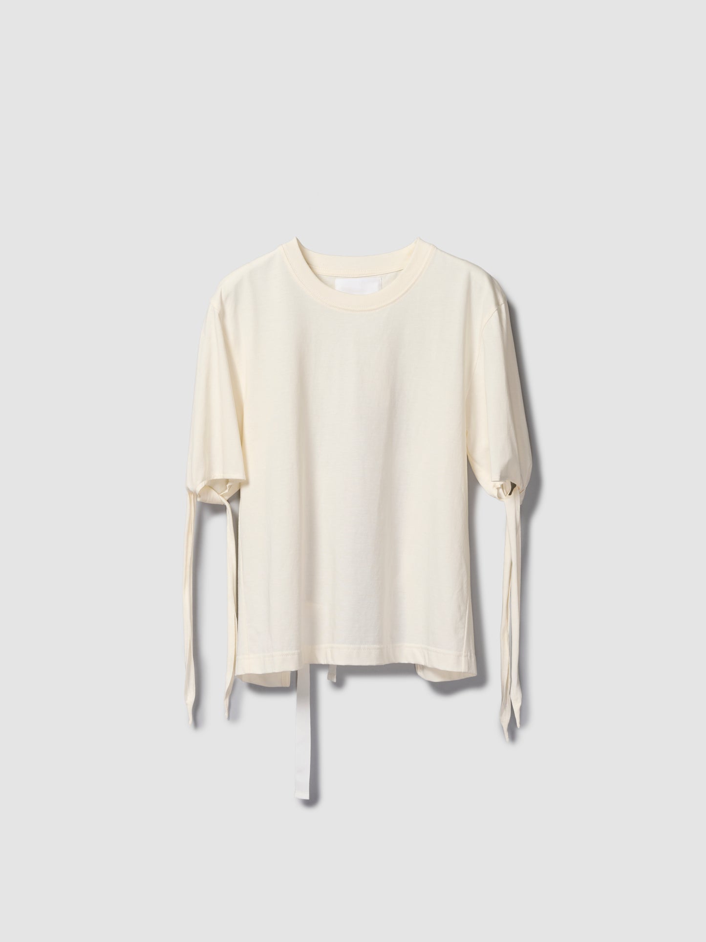 STRAP TEE/ OFF WHITE