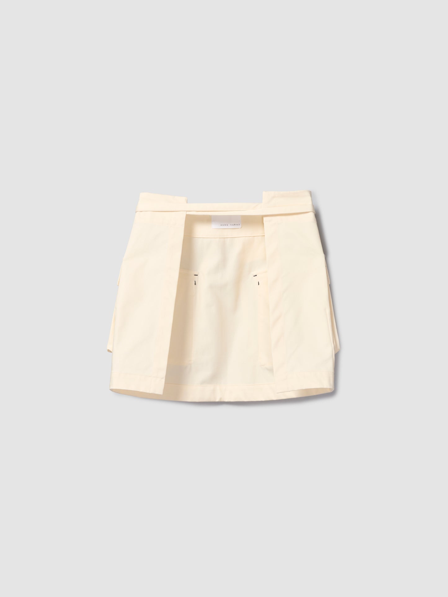OBI APRON/ CREAM CHINO